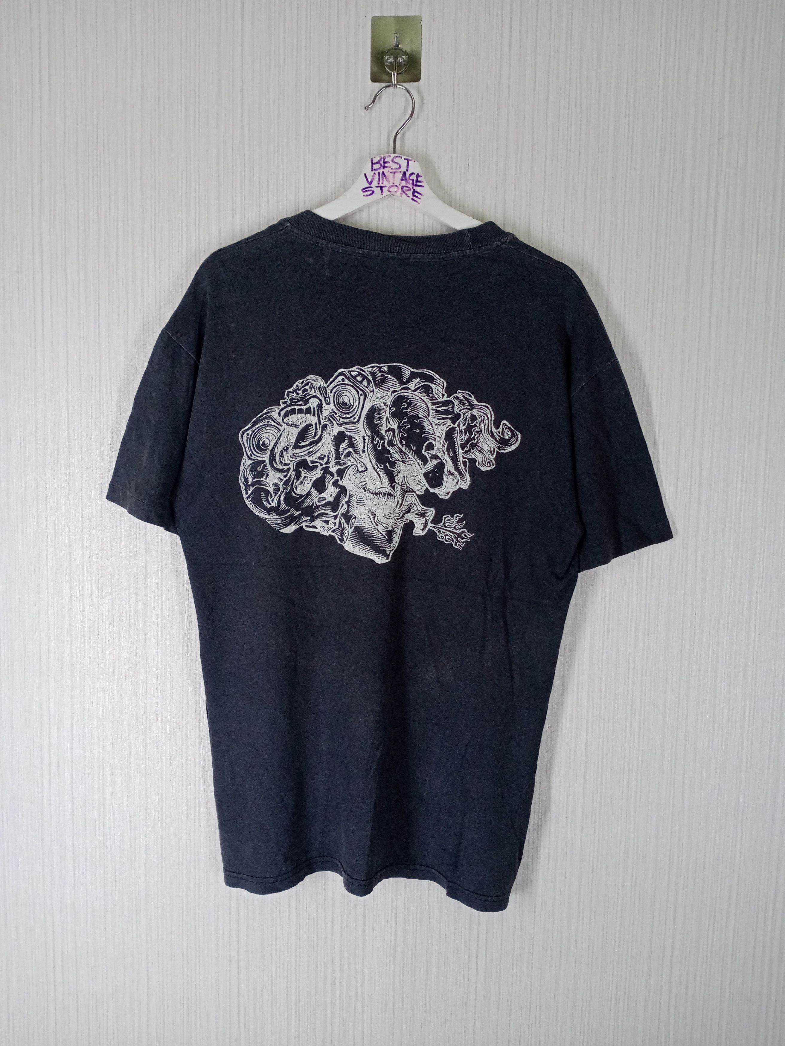 Band Tees × Vintage Rare Vintage 90s Bloody Imitation Society Rock Band tshirt Size US M / EU 48-50 / 2 - 1 Thumbnail