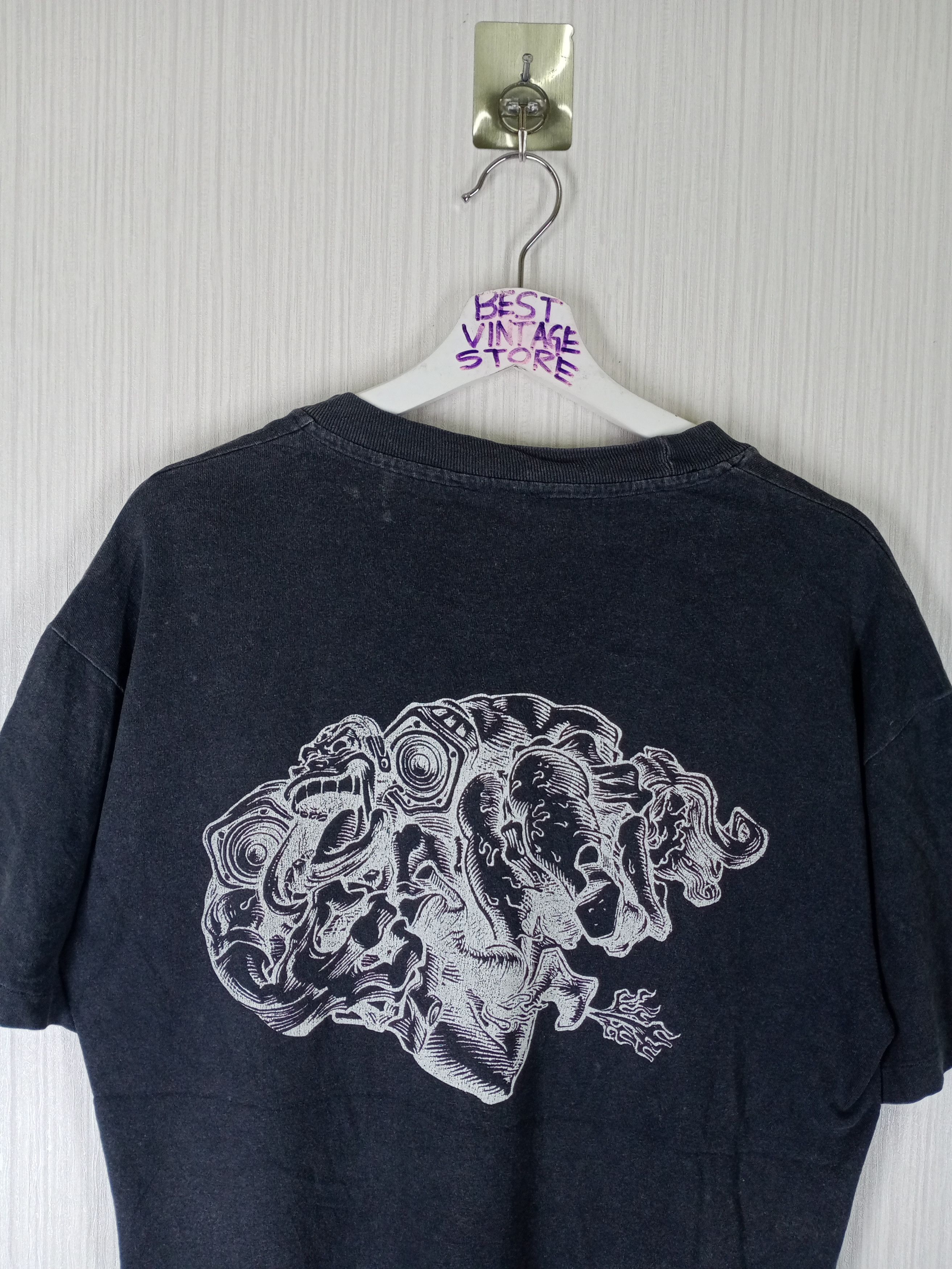 Band Tees × Vintage Rare Vintage 90s Bloody Imitation Society Rock Band tshirt Size US M / EU 48-50 / 2 - 2 Thumbnail