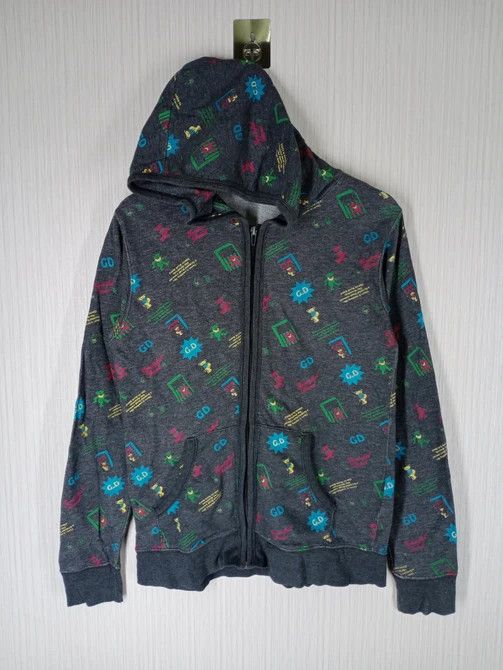 Grateful Dead Rare Vintage Grateful Dead Fullprint Hoodie Sweatshirt Size US S / EU 44-46 / 1 - 2 Thumbnail