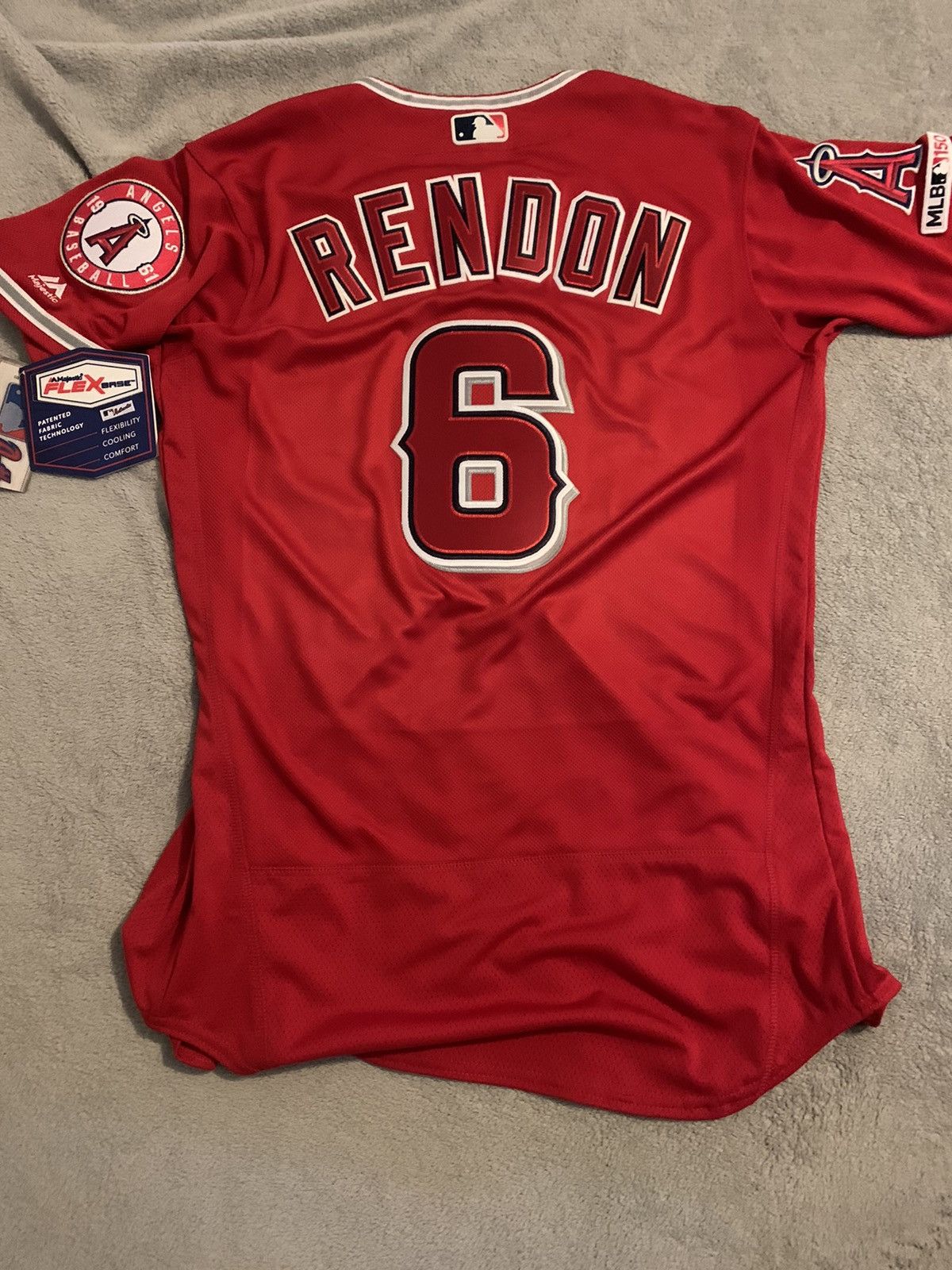 Majestic Anthony Rendon Authentic Angels Cool Base Jersey Never Worn Size US L / EU 52-54 / 3 - 1 Thumbnail