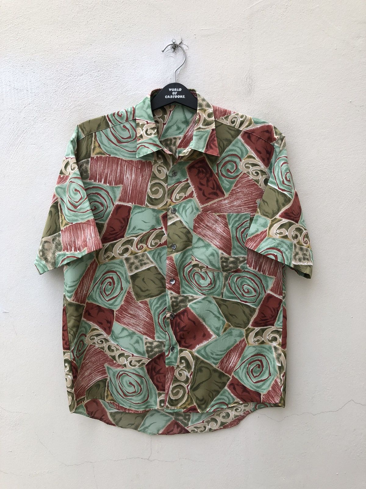 Vintage Vintage Japanese Brand JASA Psychedelic Shirt Size US M / EU 48-50 / 2 - 3 Thumbnail