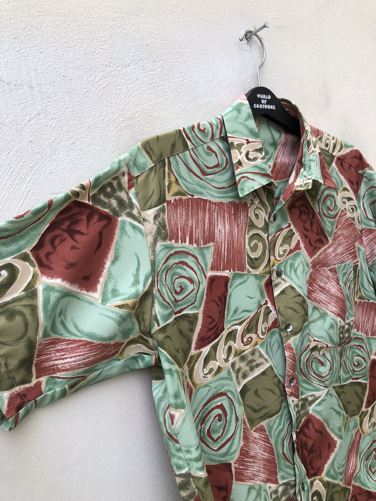 Vintage Vintage Japanese Brand JASA Psychedelic Shirt Size US M / EU 48-50 / 2 - 8 Thumbnail