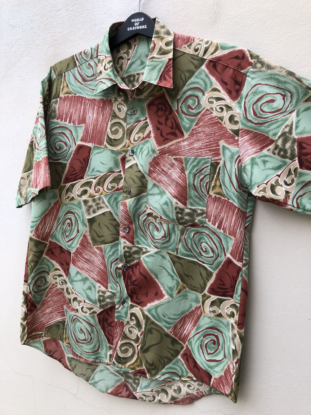 Vintage Vintage Japanese Brand JASA Psychedelic Shirt Size US M / EU 48-50 / 2 - 6 Thumbnail