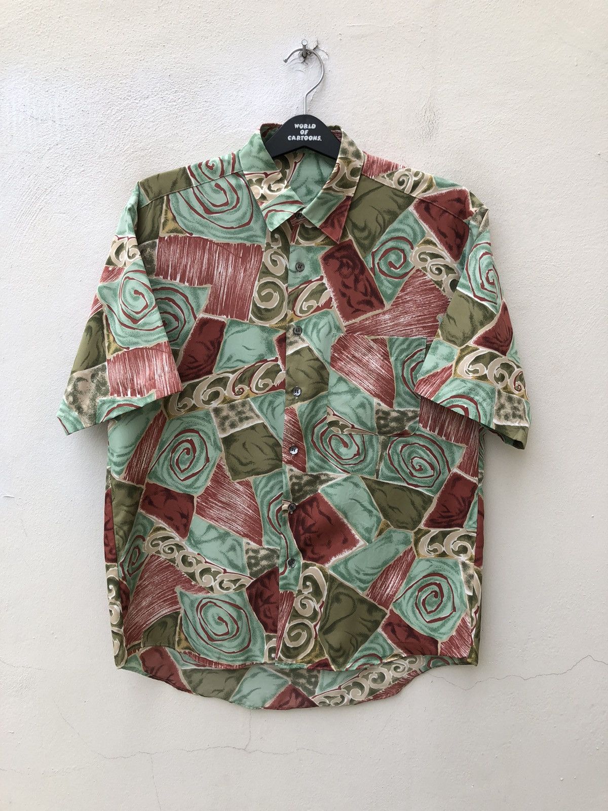 Vintage Vintage Japanese Brand JASA Psychedelic Shirt Size US M / EU 48-50 / 2 - 1 Thumbnail