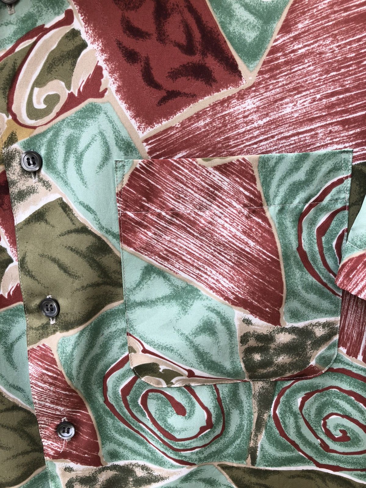 Vintage Vintage Japanese Brand JASA Psychedelic Shirt Size US M / EU 48-50 / 2 - 4 Thumbnail