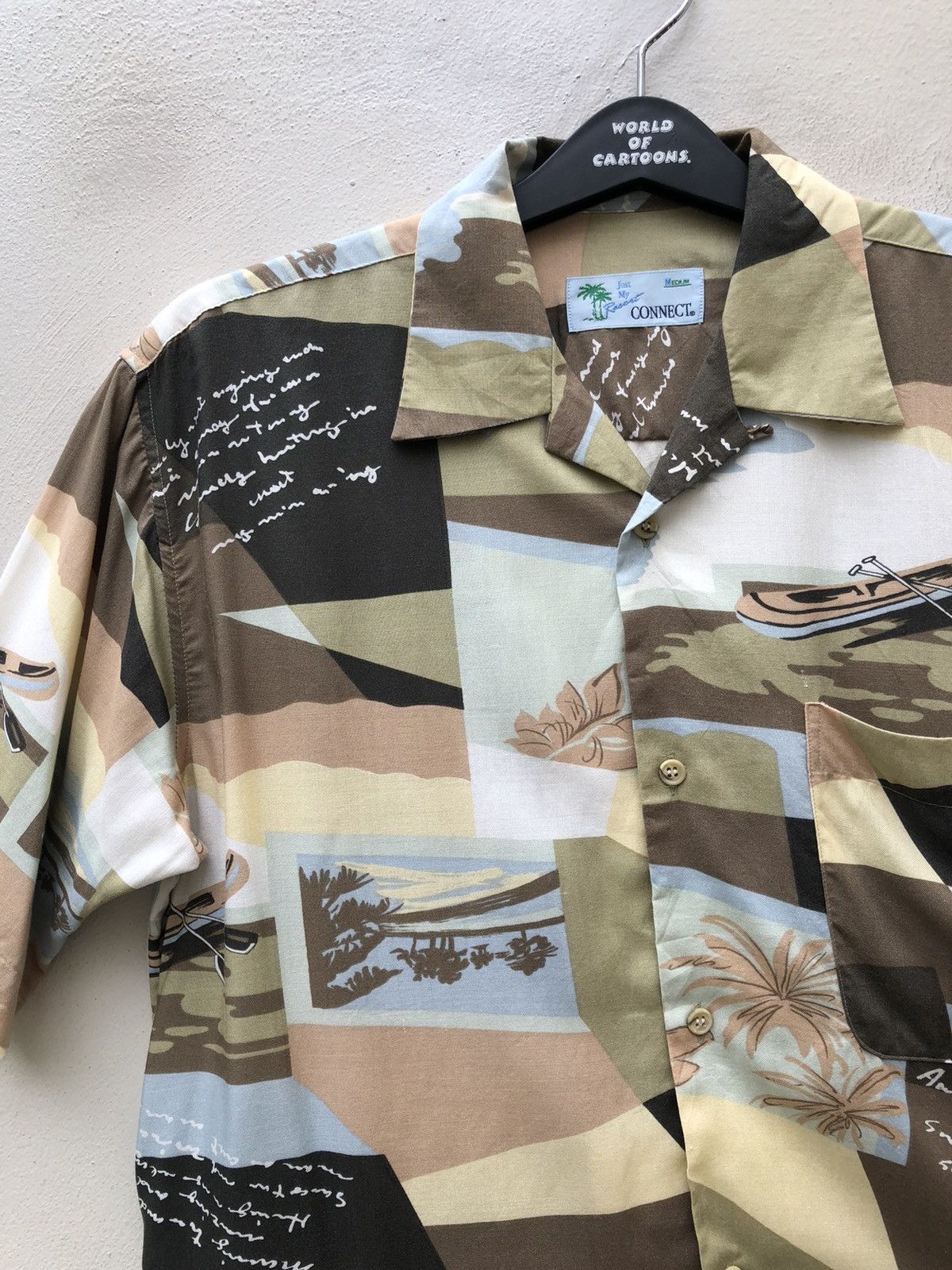 Vintage Vintage Connect Japan Abstract Psychedelic Hawaiian Shirt Size US M / EU 48-50 / 2 - 8 Thumbnail