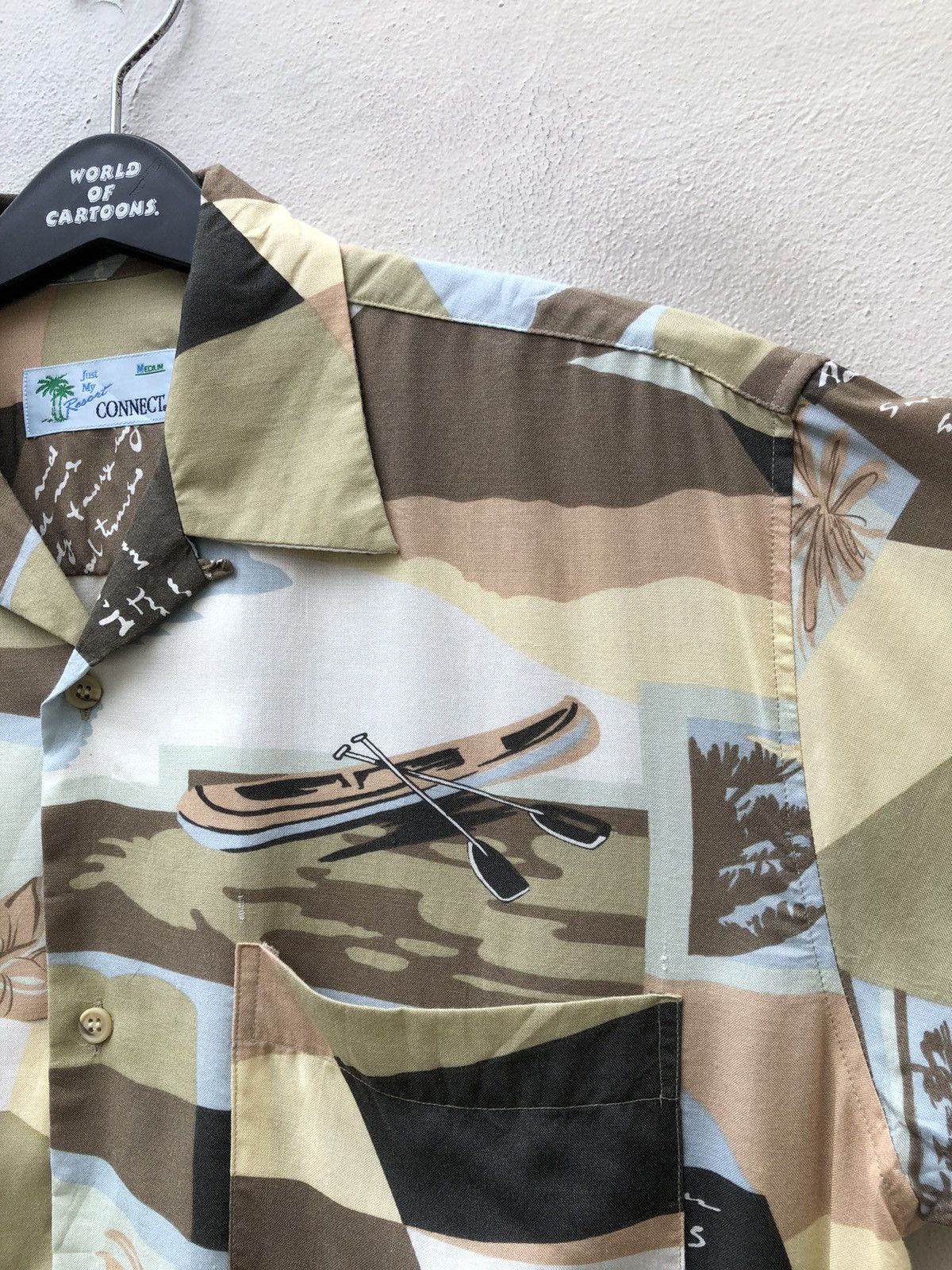 Vintage Vintage Connect Japan Abstract Psychedelic Hawaiian Shirt Size US M / EU 48-50 / 2 - 5 Thumbnail