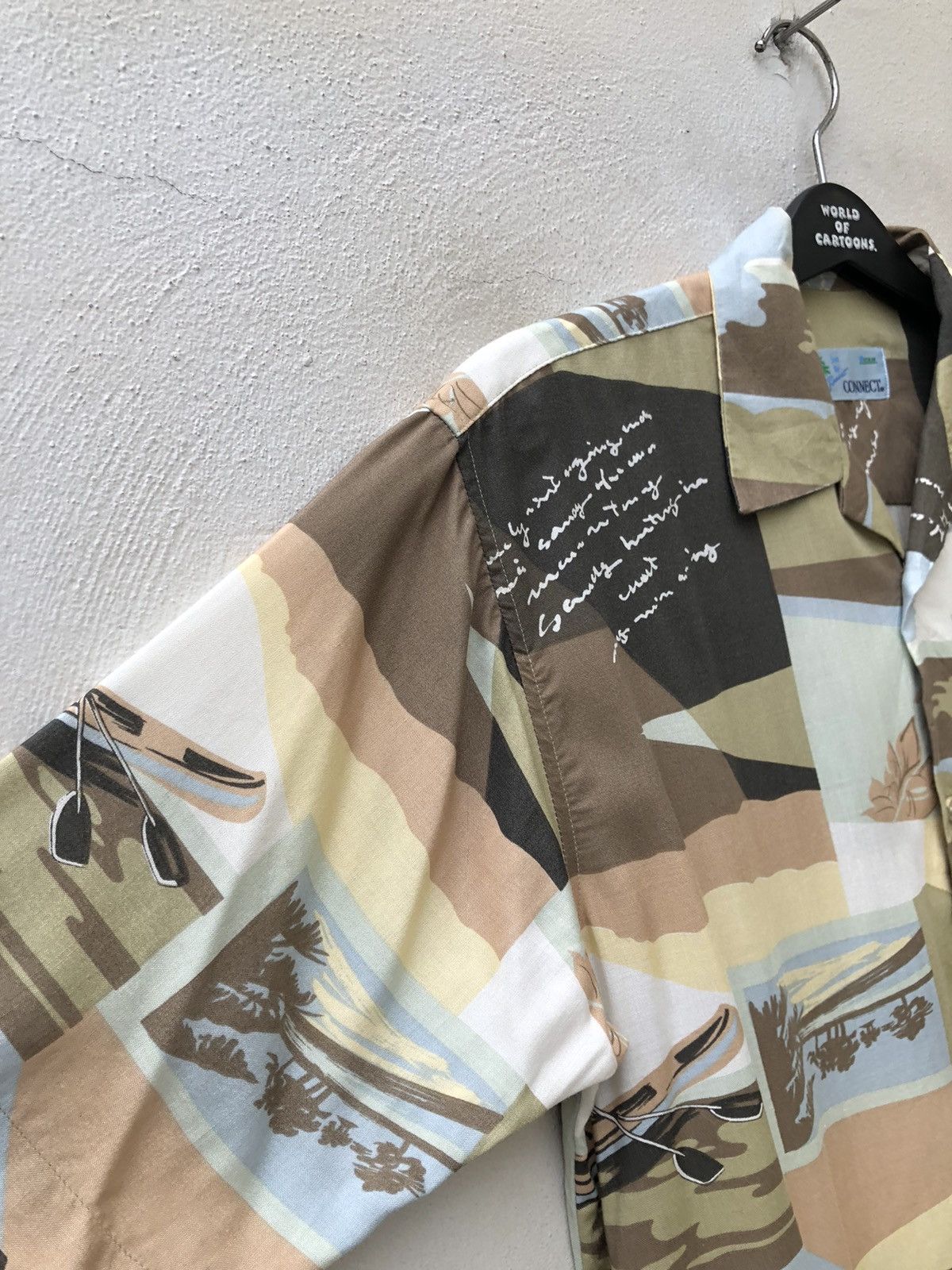 Vintage Vintage Connect Japan Abstract Psychedelic Hawaiian Shirt Size US M / EU 48-50 / 2 - 11 Thumbnail