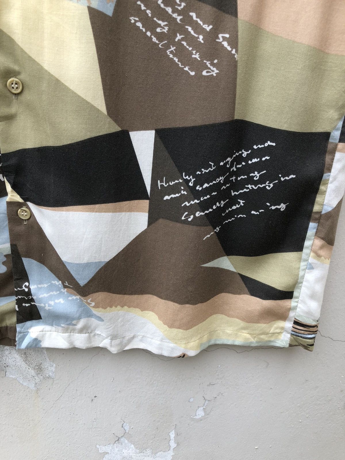 Vintage Vintage Connect Japan Abstract Psychedelic Hawaiian Shirt Size US M / EU 48-50 / 2 - 10 Thumbnail