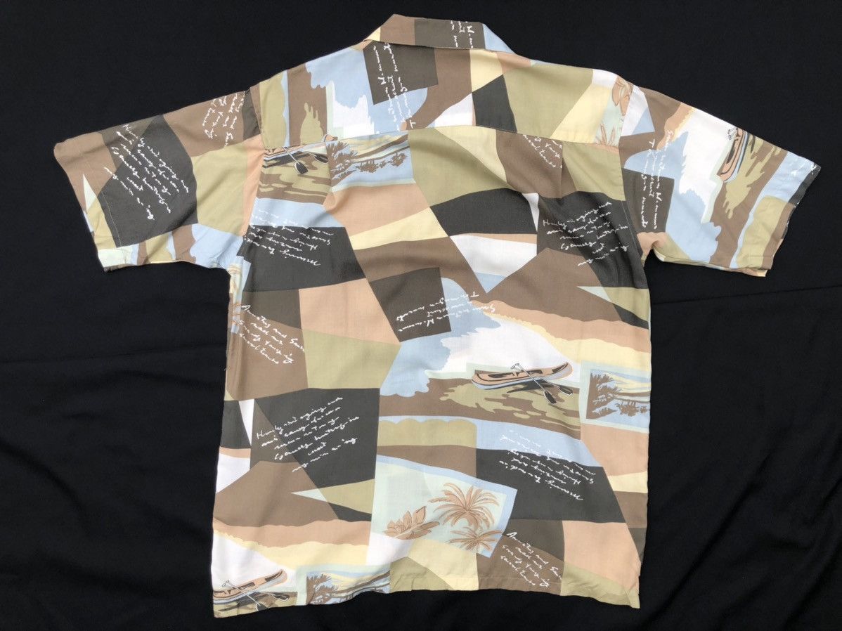 Vintage Vintage Connect Japan Abstract Psychedelic Hawaiian Shirt Size US M / EU 48-50 / 2 - 2 Thumbnail