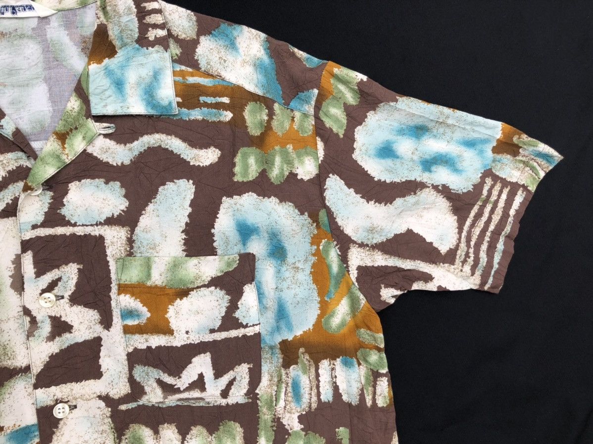 Vintage Vintage 90s Jin Planner Japan Pop Art Hawaiian Shirt Size US M / EU 48-50 / 2 - 4 Thumbnail