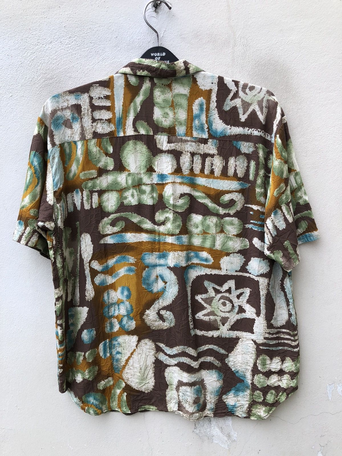 Vintage Vintage 90s Jin Planner Japan Pop Art Hawaiian Shirt Size US M / EU 48-50 / 2 - 19 Thumbnail