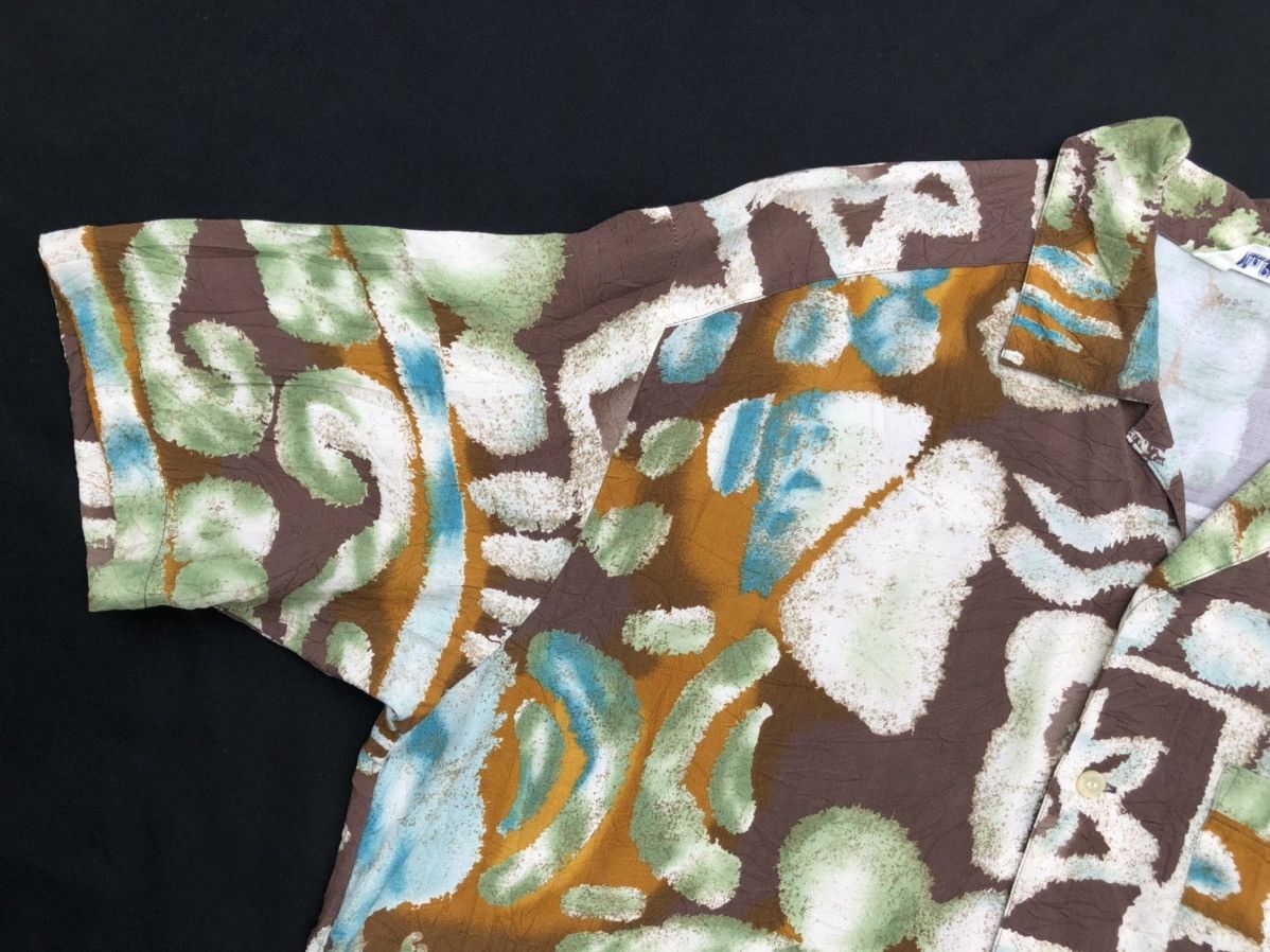 Vintage Vintage 90s Jin Planner Japan Pop Art Hawaiian Shirt Size US M / EU 48-50 / 2 - 2 Thumbnail
