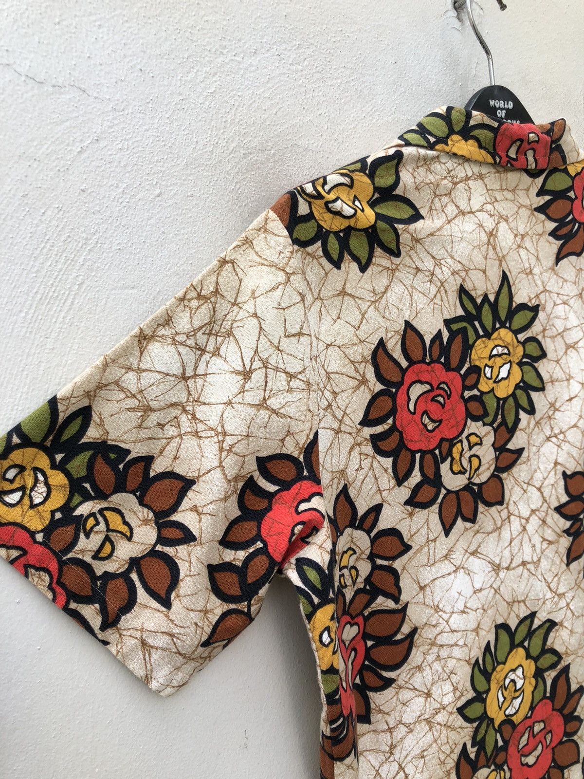 JCPenney × Vintage 60s 70s Towncraft Jc Penny Flowers Hawaiian Shirt Size US M / EU 48-50 / 2 - 17 Thumbnail