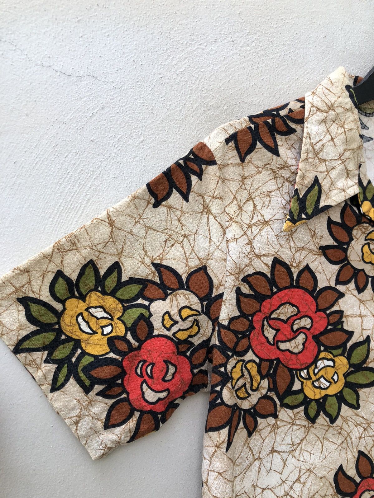 JCPenney × Vintage 60s 70s Towncraft Jc Penny Flowers Hawaiian Shirt Size US M / EU 48-50 / 2 - 11 Thumbnail