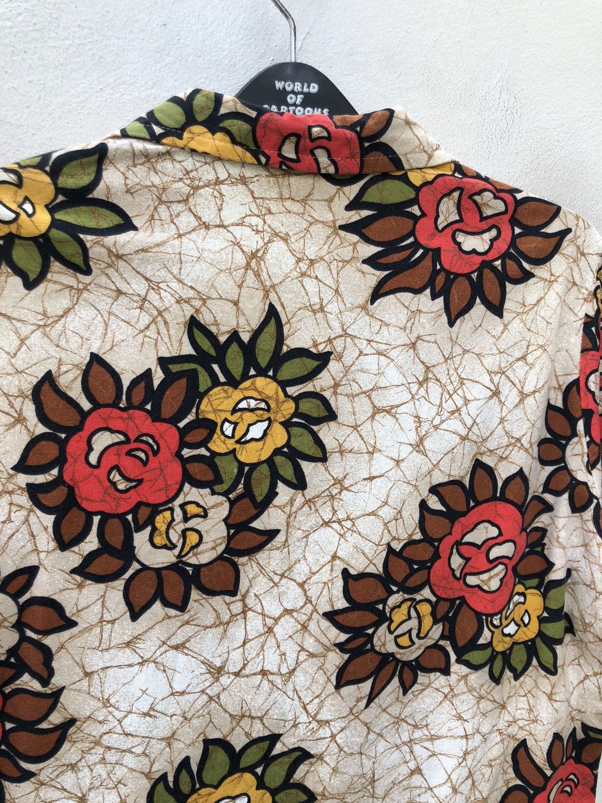 JCPenney × Vintage 60s 70s Towncraft Jc Penny Flowers Hawaiian Shirt Size US M / EU 48-50 / 2 - 13 Thumbnail
