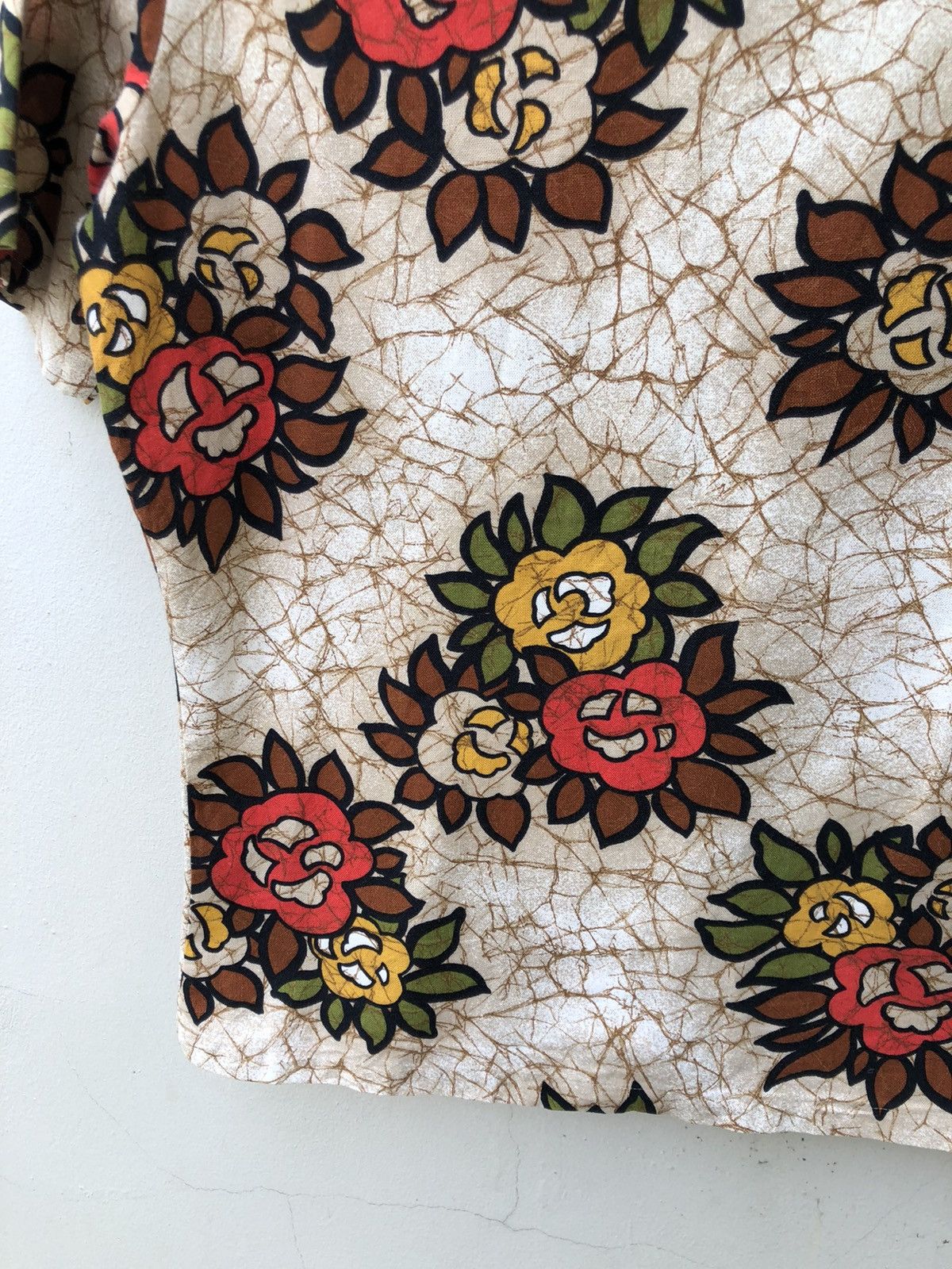 JCPenney × Vintage 60s 70s Towncraft Jc Penny Flowers Hawaiian Shirt Size US M / EU 48-50 / 2 - 15 Thumbnail