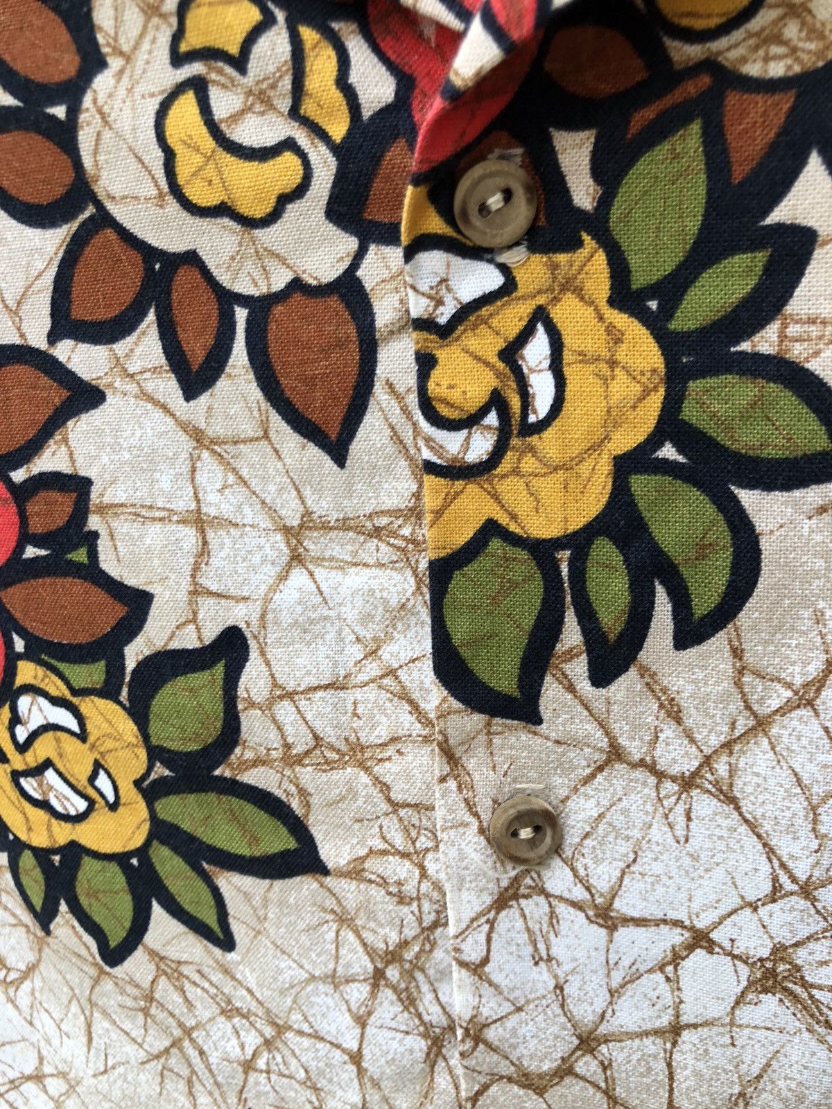 JCPenney × Vintage 60s 70s Towncraft Jc Penny Flowers Hawaiian Shirt Size US M / EU 48-50 / 2 - 5 Thumbnail