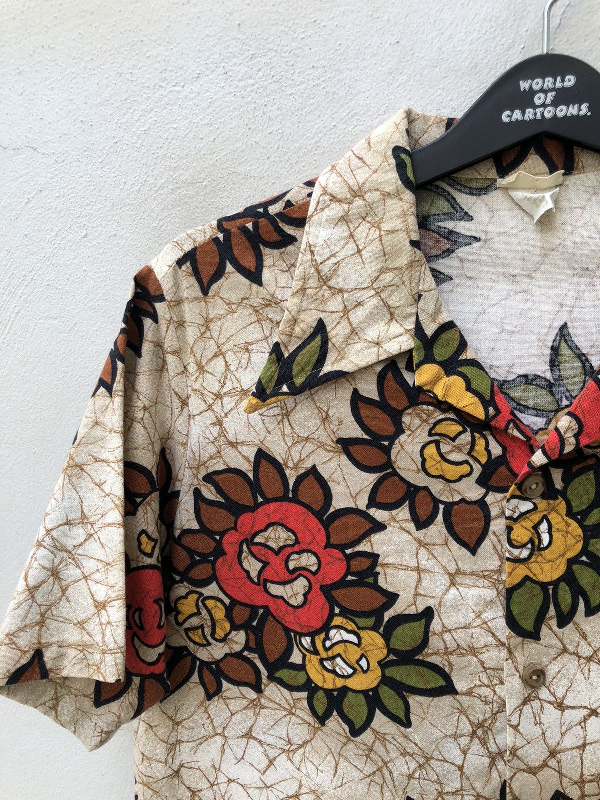 JCPenney × Vintage 60s 70s Towncraft Jc Penny Flowers Hawaiian Shirt Size US M / EU 48-50 / 2 - 10 Thumbnail