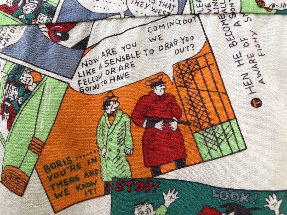 Vintage Vintage 80s 90s Goldova Made in Japan Hawaiian Comics Shirt Size US L / EU 52-54 / 3 - 14 Thumbnail