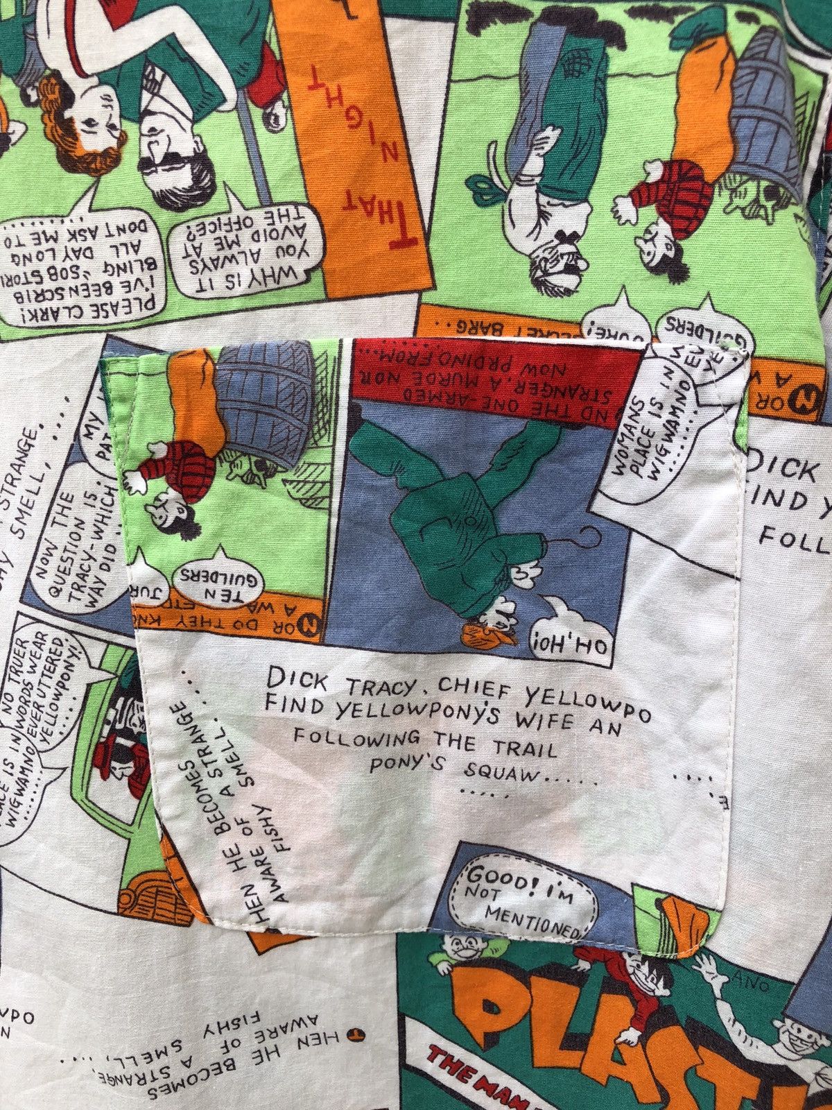 Vintage Vintage 80s 90s Goldova Made in Japan Hawaiian Comics Shirt Size US L / EU 52-54 / 3 - 7 Thumbnail