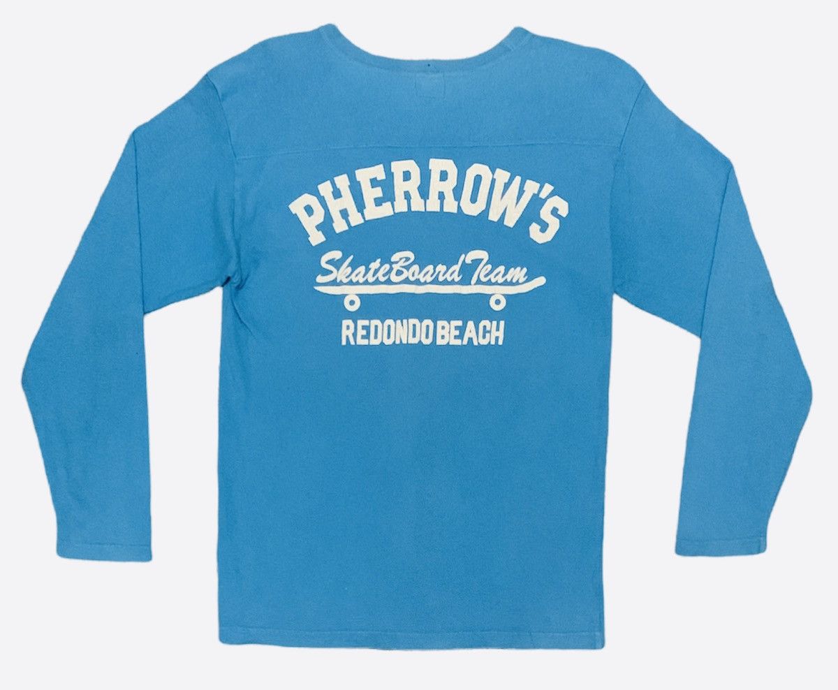 Rare Design Vintage Japanese Brand Pherrow's T-shirt 1990s