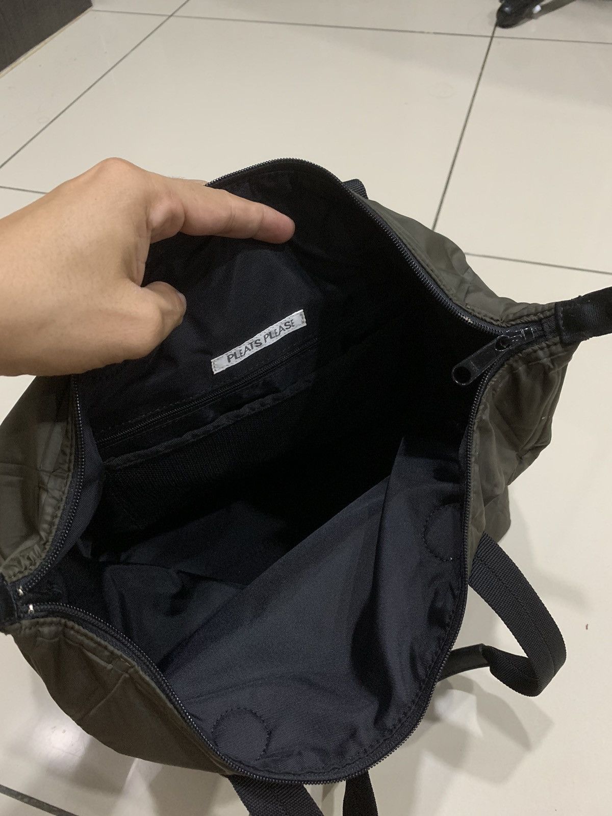 Issey Miyake × Japanese Brand VINTAGE PLEAT PLEASE BU ISSEY MIYAKE BOSTON BAG Size ONE SIZE - 7 Thumbnail