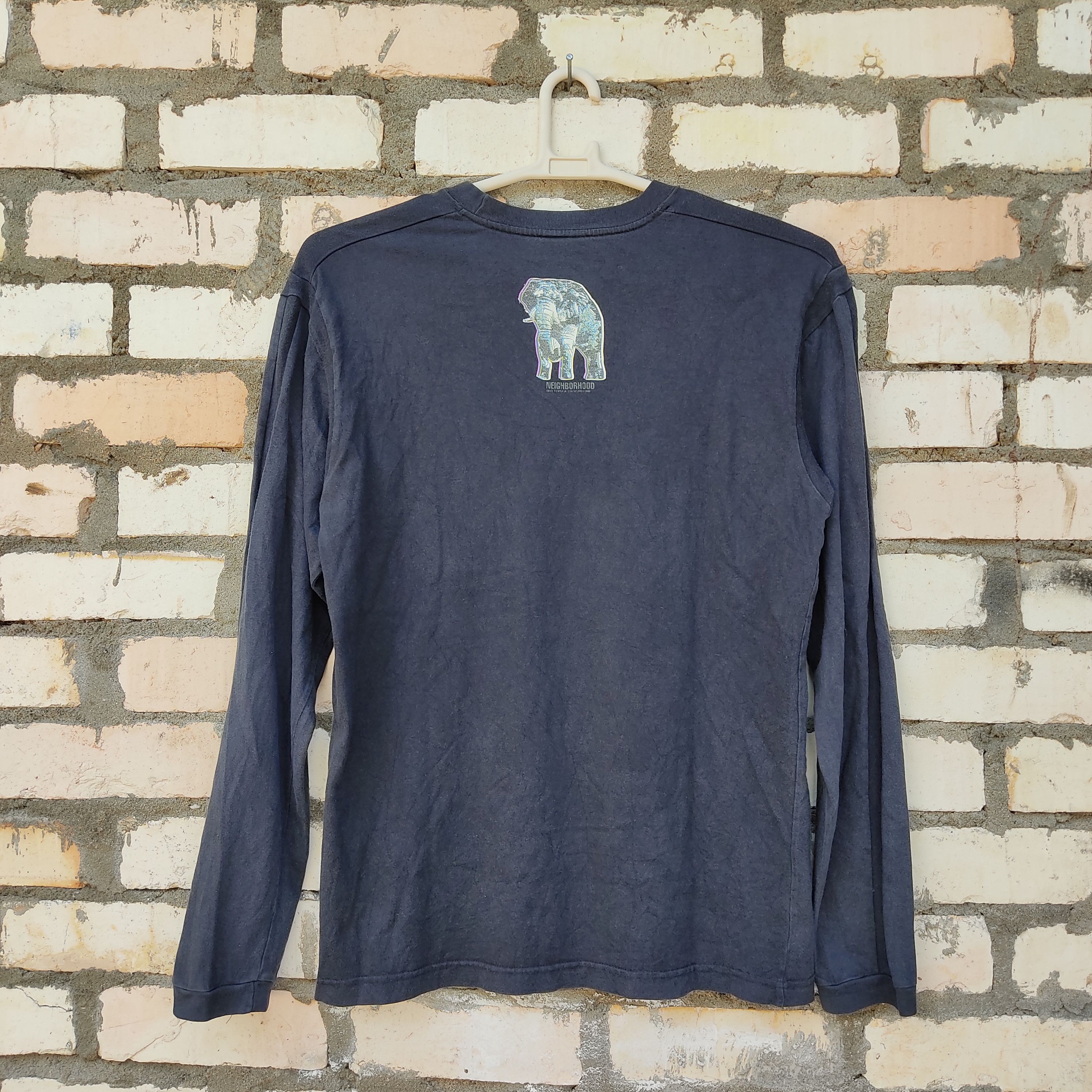 Neighborhood Neighborhood ZOO Elephant Graphic Long Sleeve T-shirt Size US M / EU 48-50 / 2 - 2 Thumbnail