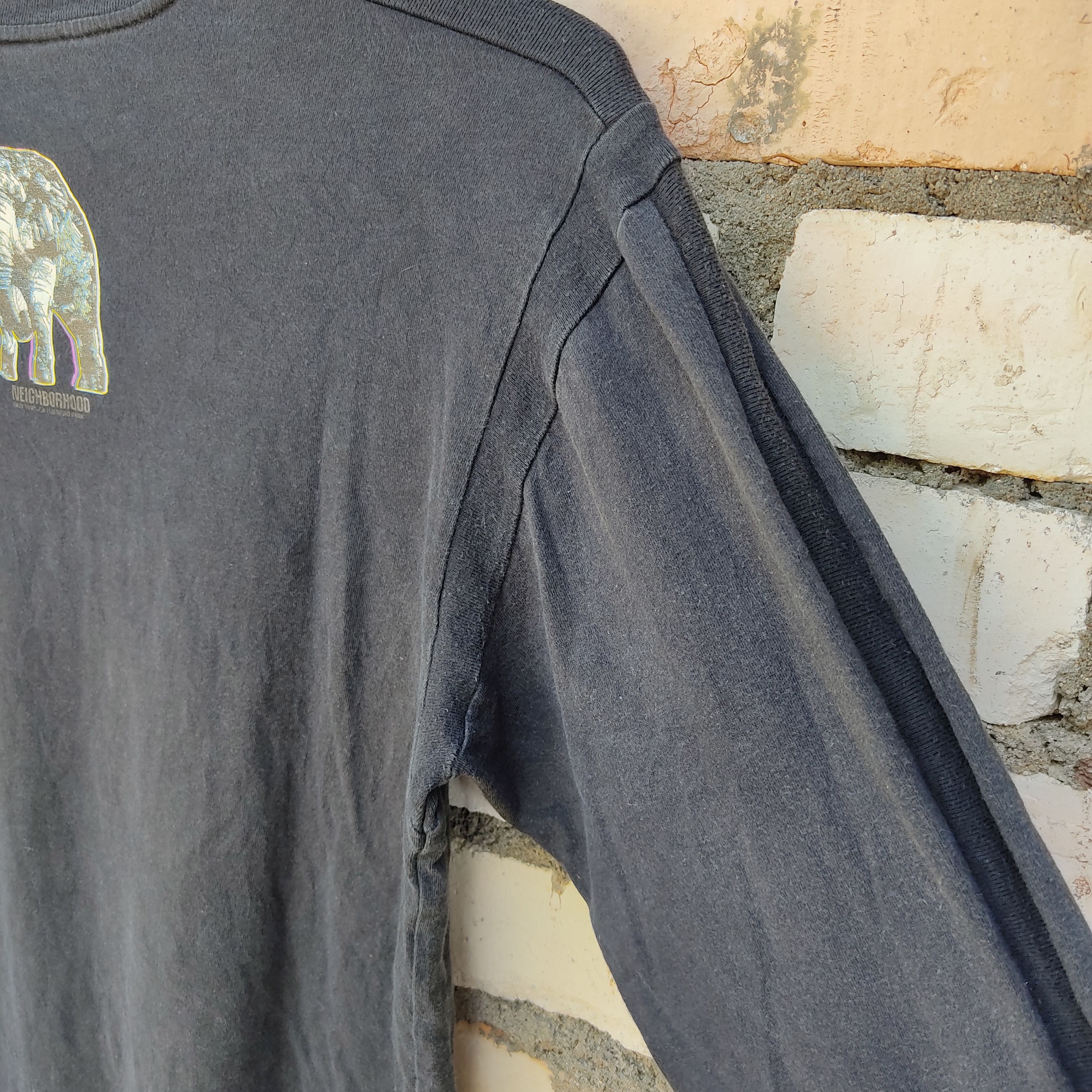 Neighborhood Neighborhood ZOO Elephant Graphic Long Sleeve T-shirt Size US M / EU 48-50 / 2 - 5 Thumbnail