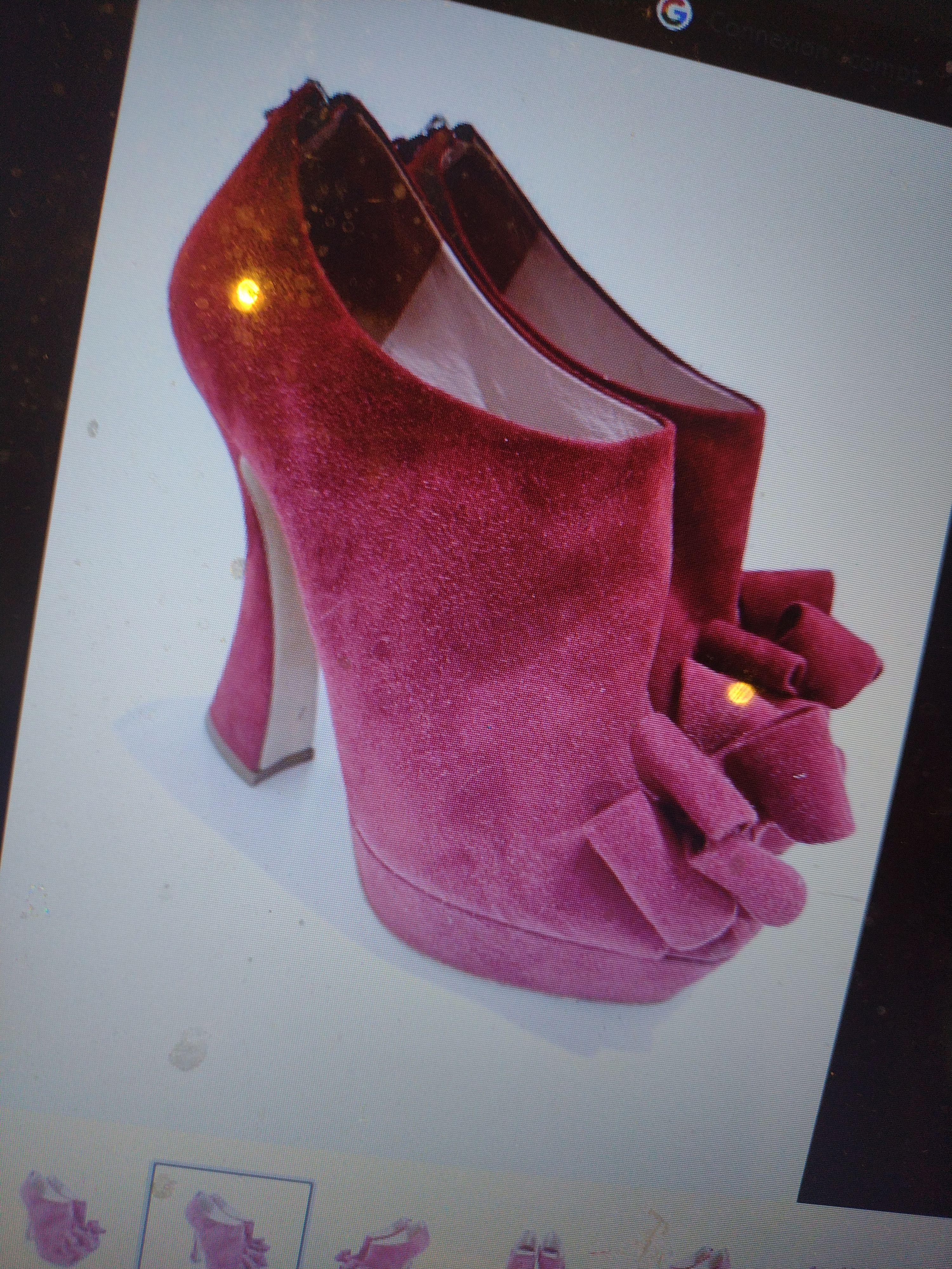 Miu Miu Miu Miu VTG Mod Red suede high Heel Couture Size US 7 / EU 40 - 5 Thumbnail