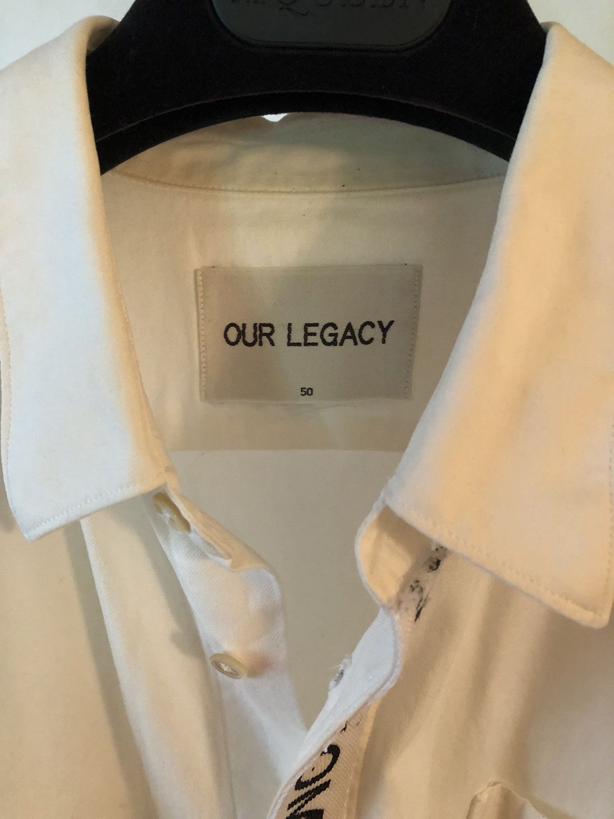 Our Legacy Rare 'ASSISTANCE' Our Legacy Shirt Size US L / EU 52-54 / 3 - 5 Thumbnail