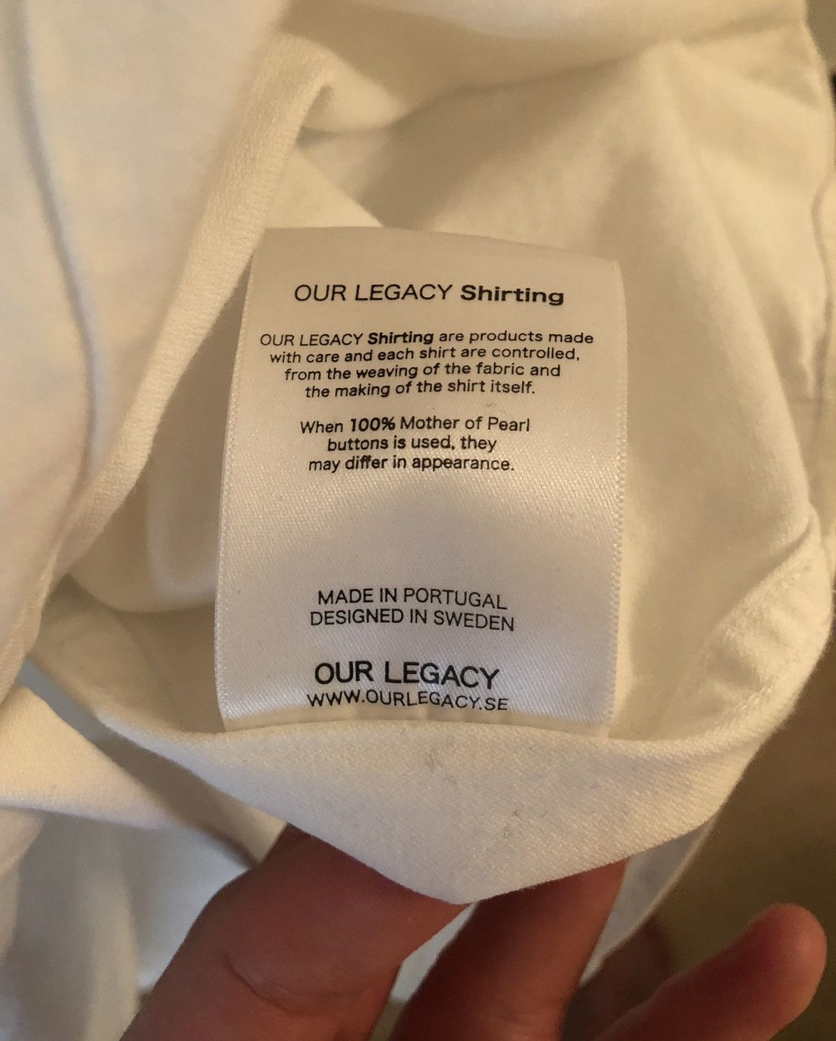 Our Legacy Rare 'ASSISTANCE' Our Legacy Shirt Size US L / EU 52-54 / 3 - 3 Thumbnail