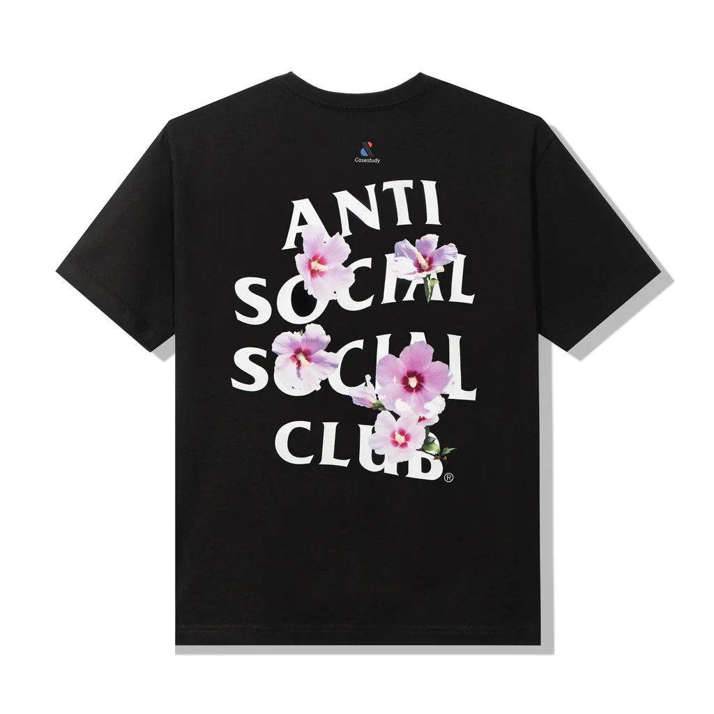 DS SS22 White ASSC x Case Study Mugunghwa Black Tee Supreme