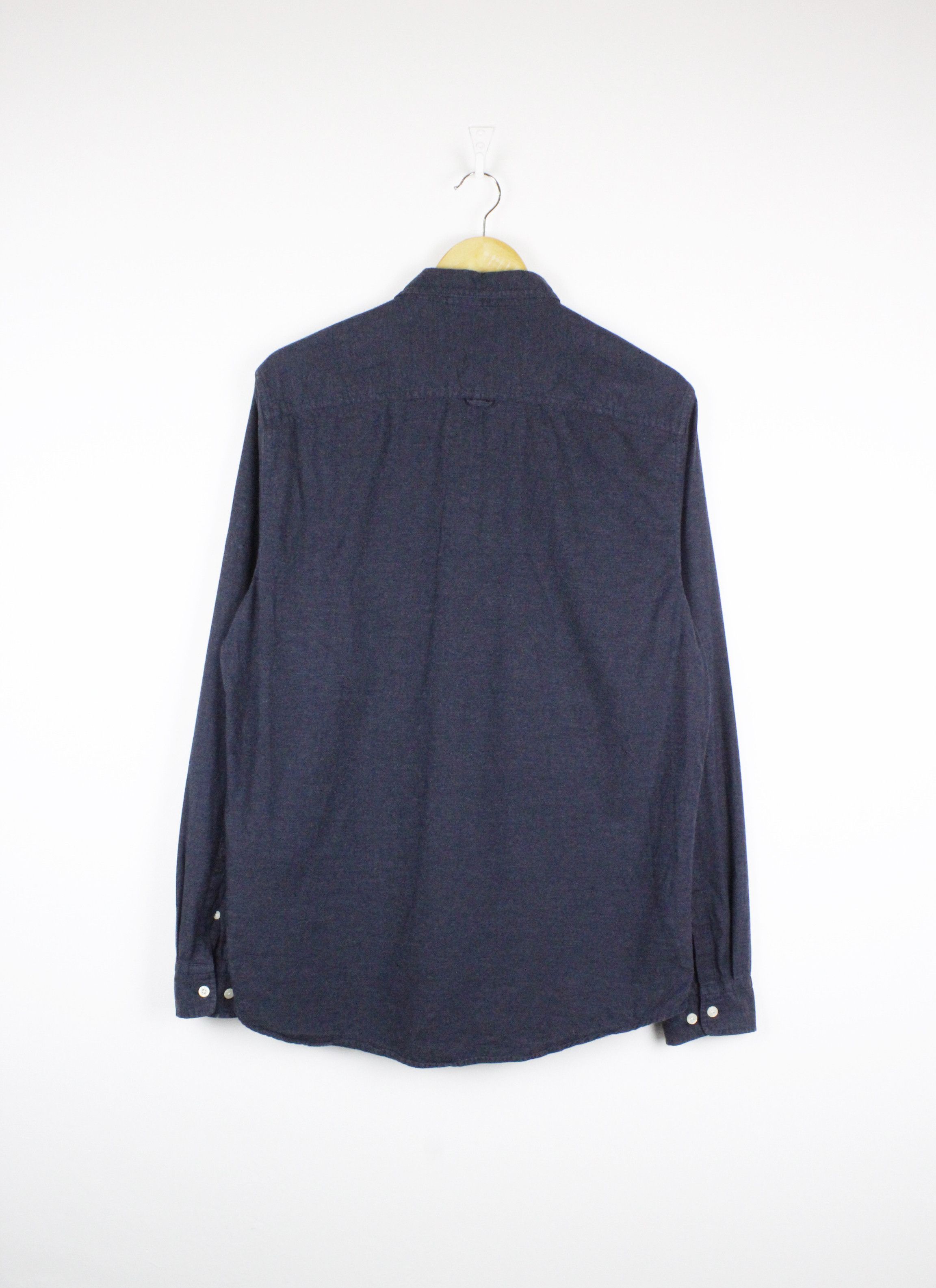 Flannel × NN07 Nn07 NoNationality07 Flannel Dark Grey Frede Shirt Size US M / EU 48-50 / 2 - 7 Thumbnail