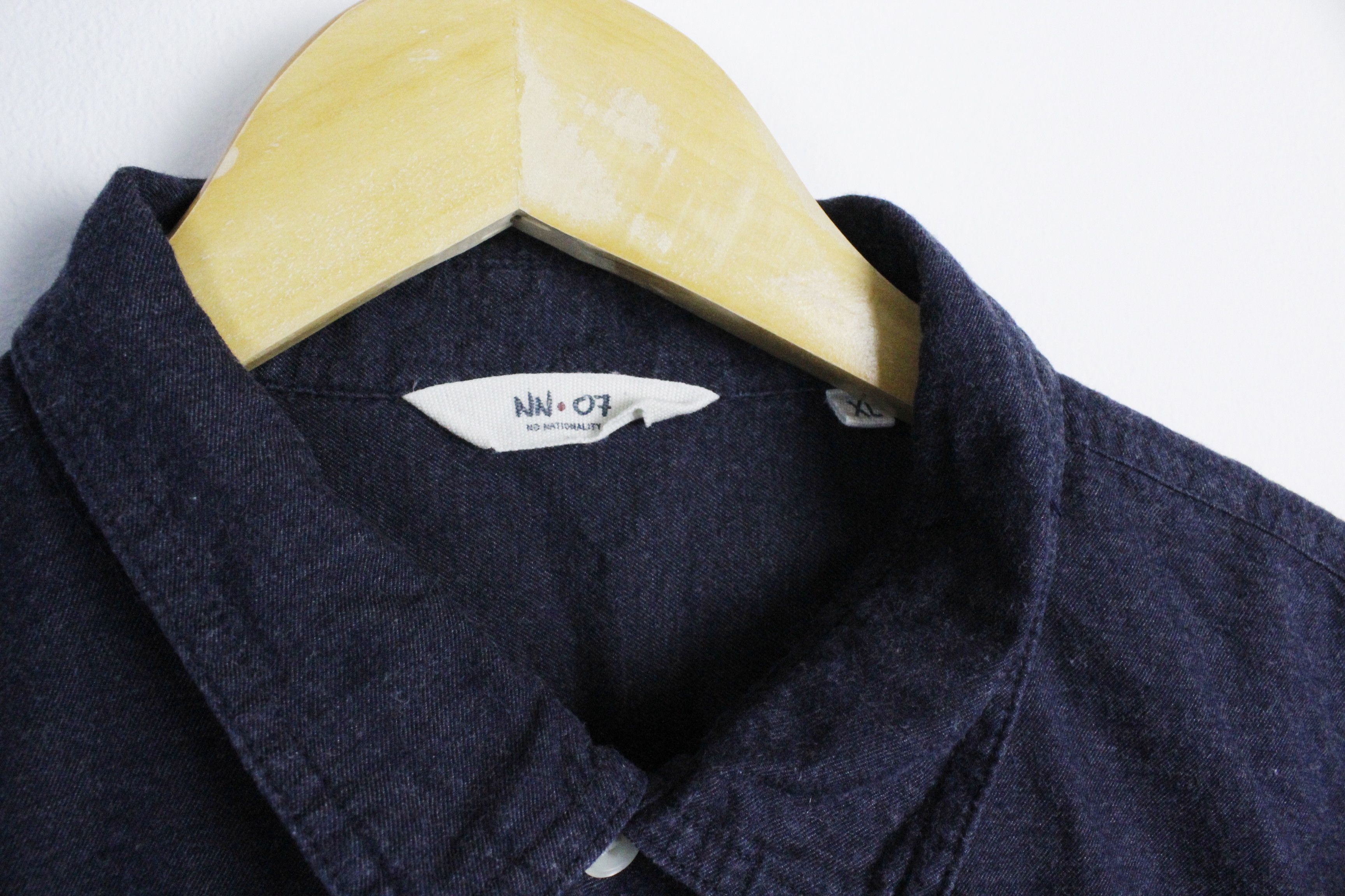 Flannel × NN07 Nn07 NoNationality07 Flannel Dark Grey Frede Shirt Size US M / EU 48-50 / 2 - 4 Thumbnail
