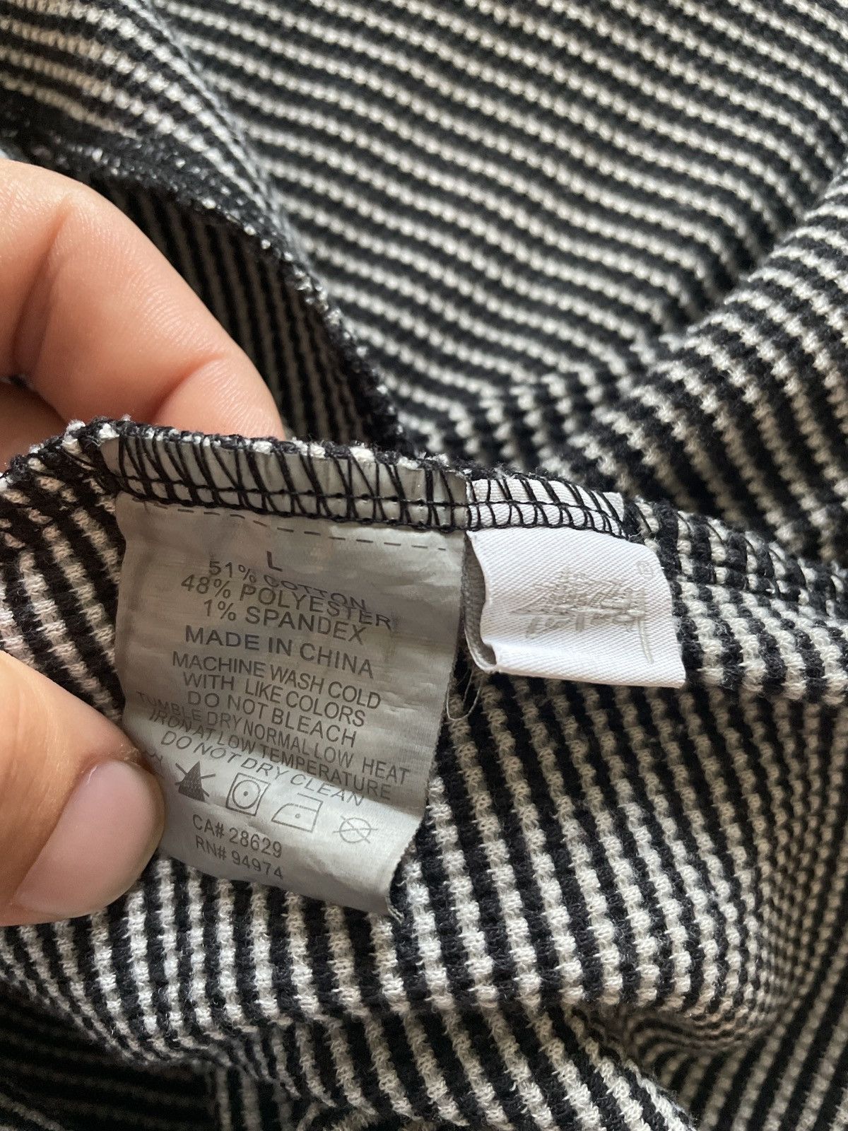 Stussy stüssy mesh tee Size US L / EU 52-54 / 3 - 4 Thumbnail