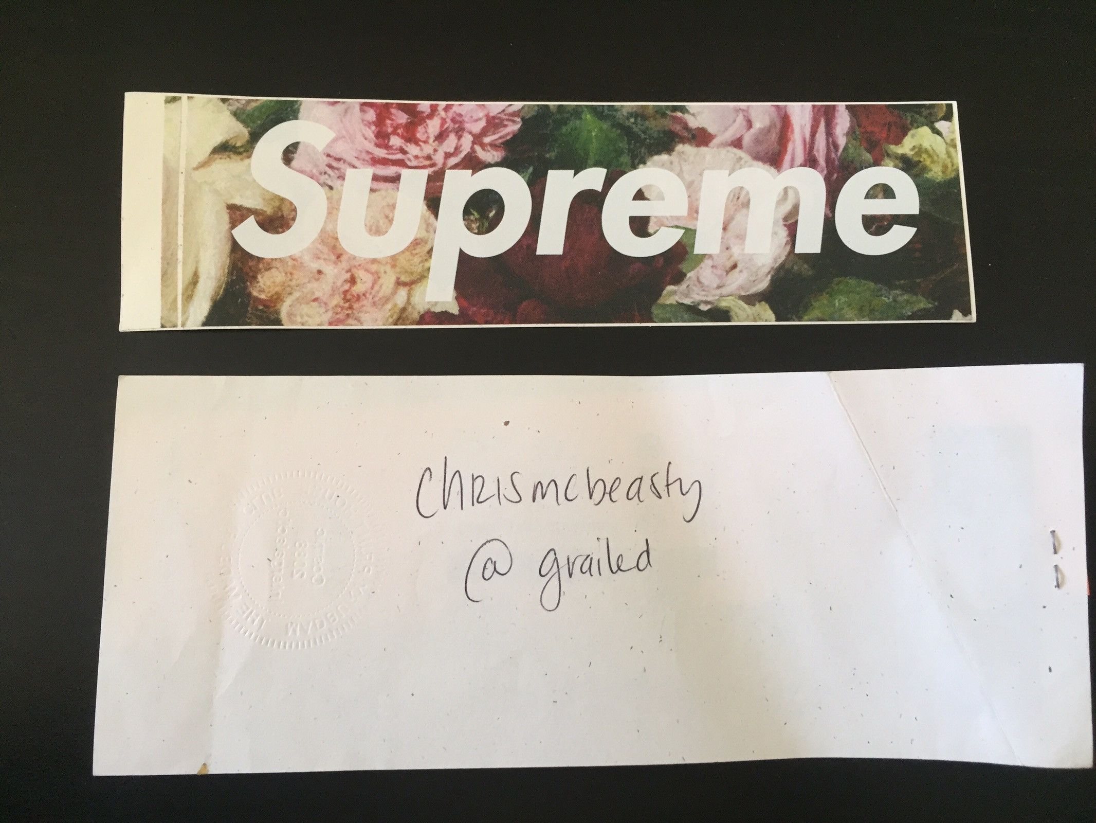 Supreme Supreme PCL Sticker | Grailed