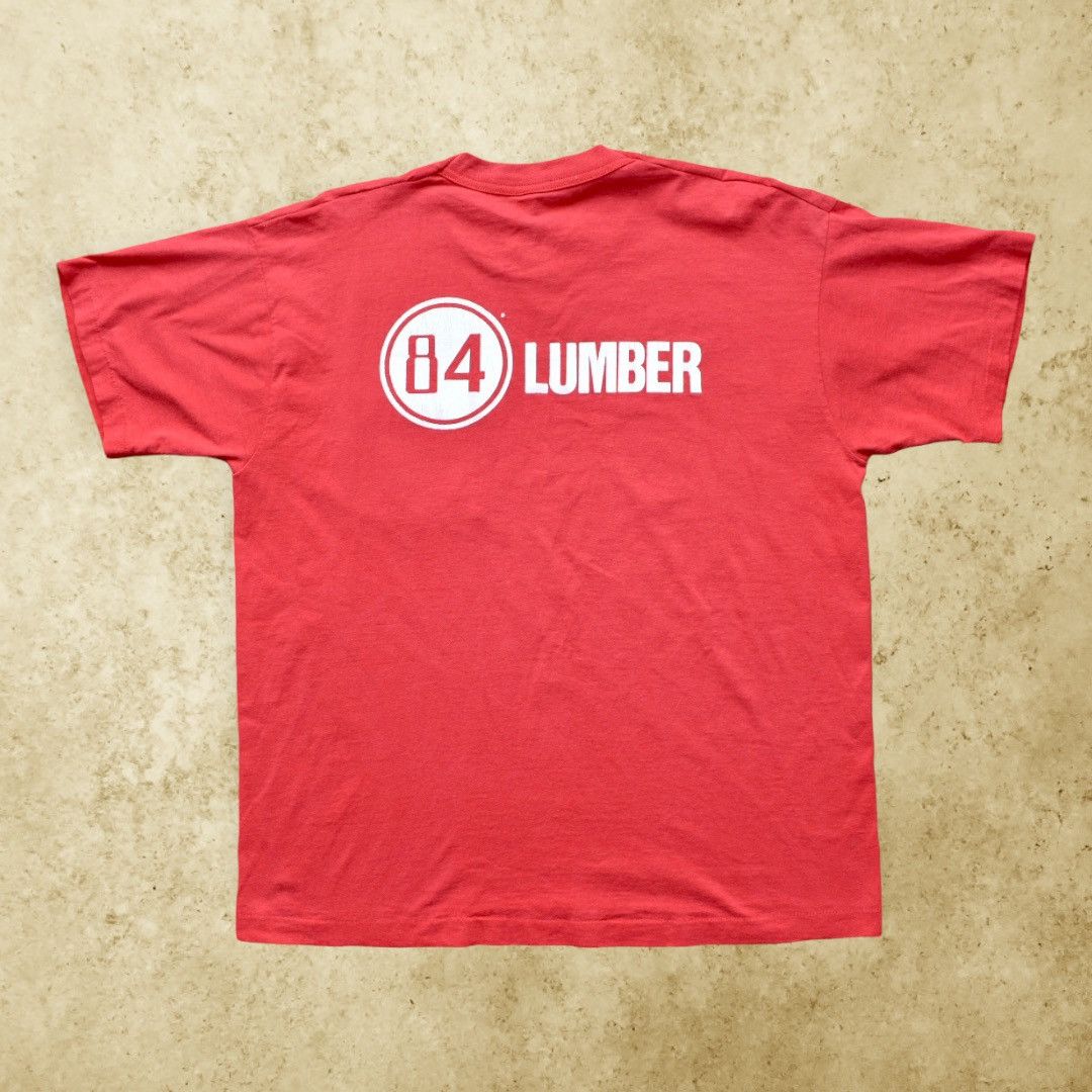 Made In Usa × Vintage Vintage 90s 84 Lumber T-shirt (XL