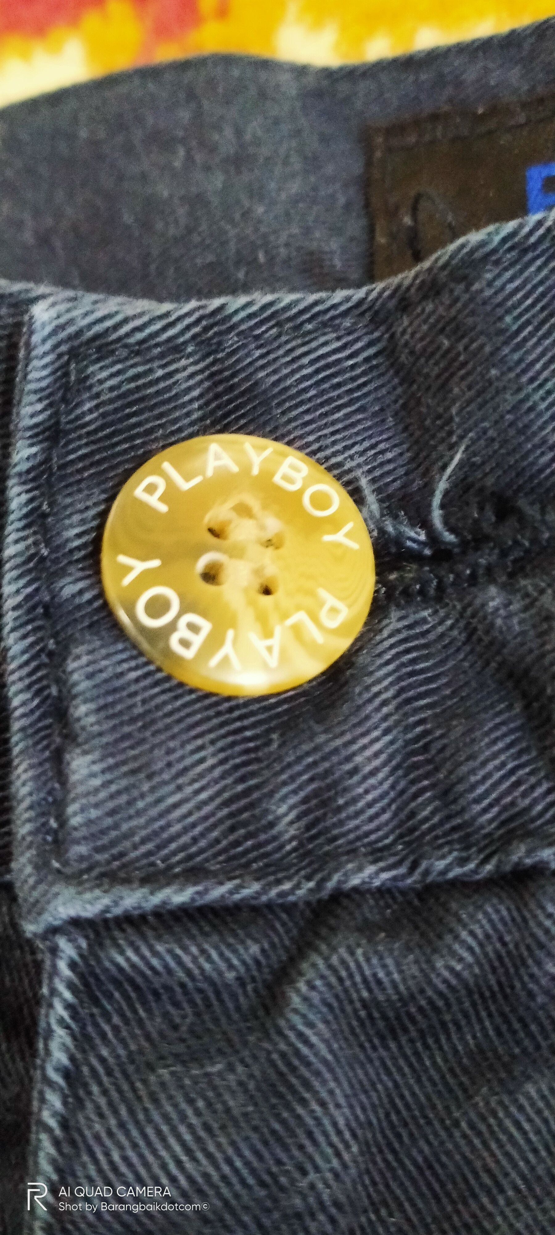 Playboy × Vintage Vintage 90s Playboy jeans side pocket cargo Size US 32 / EU 48 - 4 Thumbnail