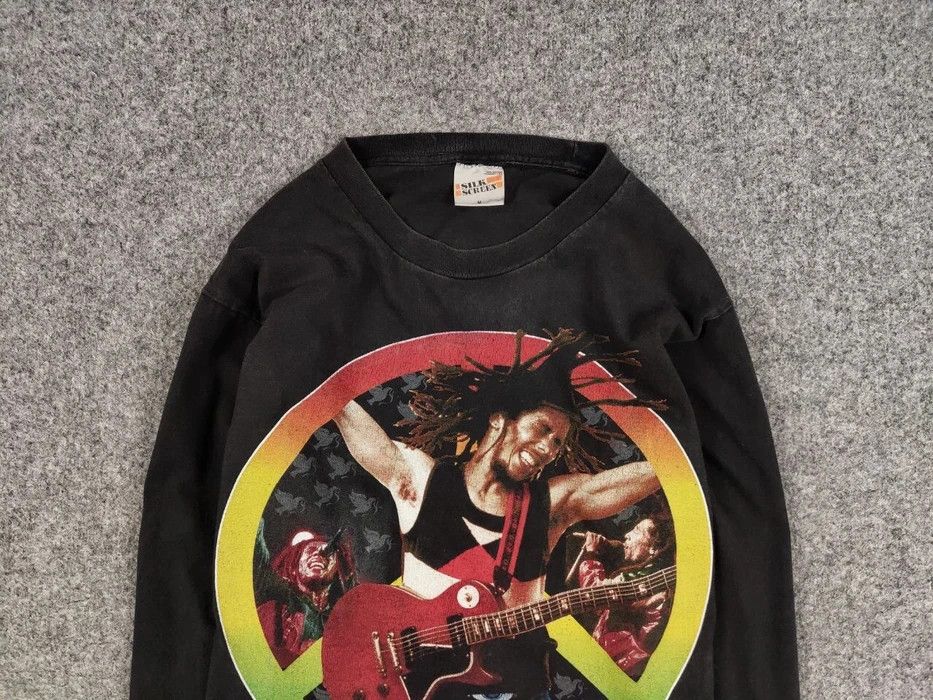 Bob Marley Vintage 90's Bob Marley One Love Long Sleeve All Over Print Size US M / EU 48-50 / 2 - 3 Thumbnail