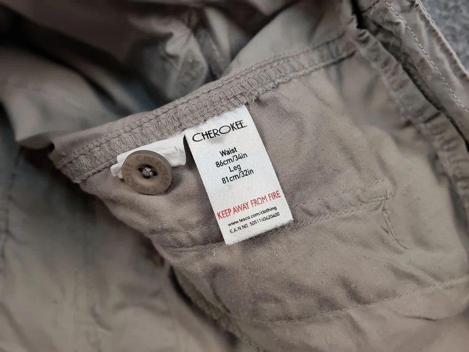 Japanese Brand Vintage Japan Multi Pocket Cargo Pants Gray Travis Scott Size US 34 / EU 50 - 9 Thumbnail