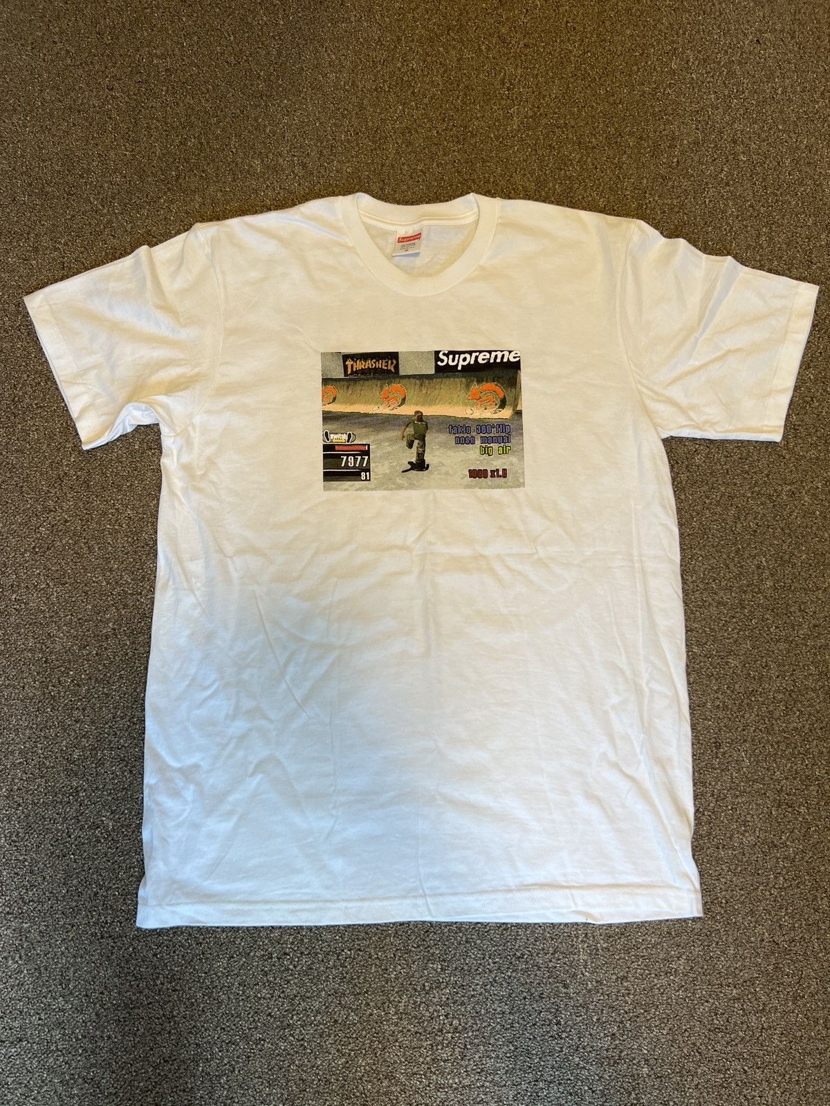 Supreme × Thrasher Supreme Thrasher Game Tee | Grailed