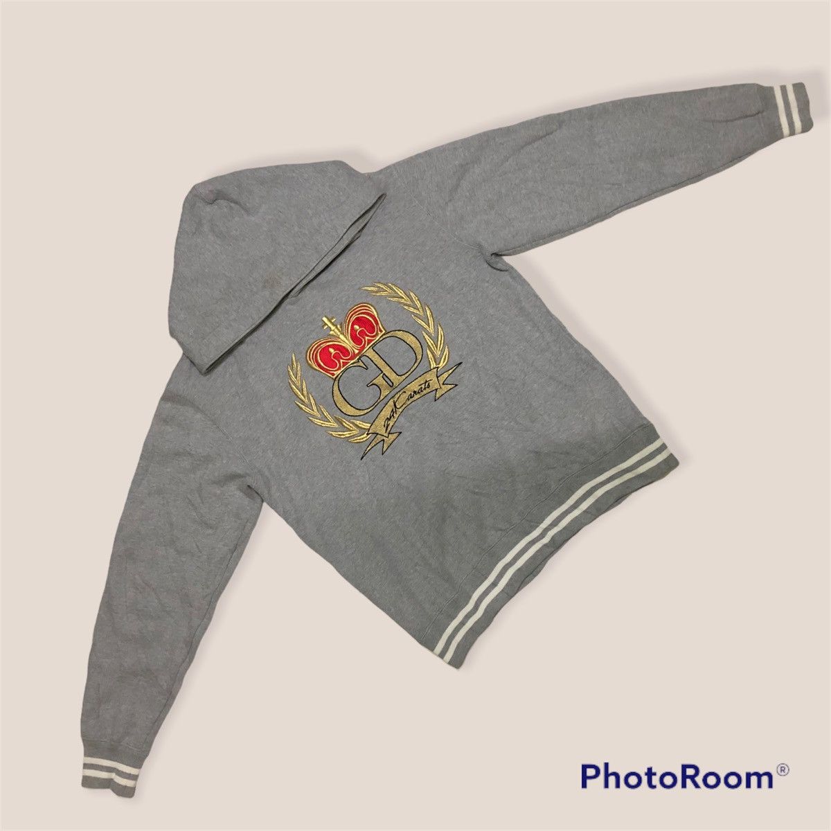 Japanese Brand × Vintage Japan 24 Karats Gold Diggers Sweatshirt Hoodie Size US L / EU 52-54 / 3 - 2 Thumbnail