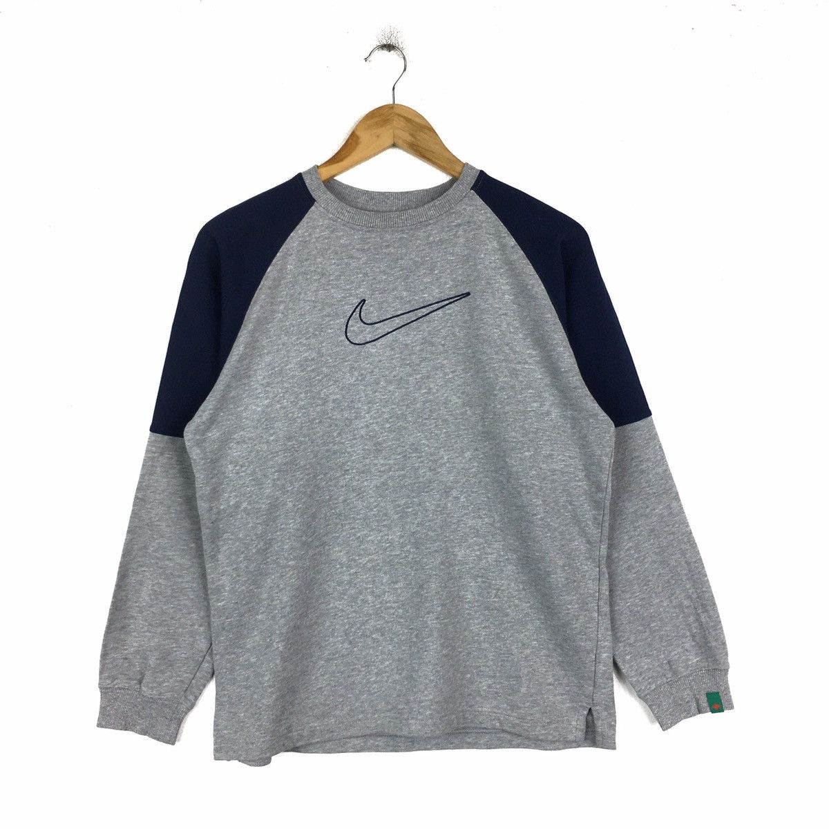 Nike Swoosh Center Sportswear Long Sleeve Jumper Pullover