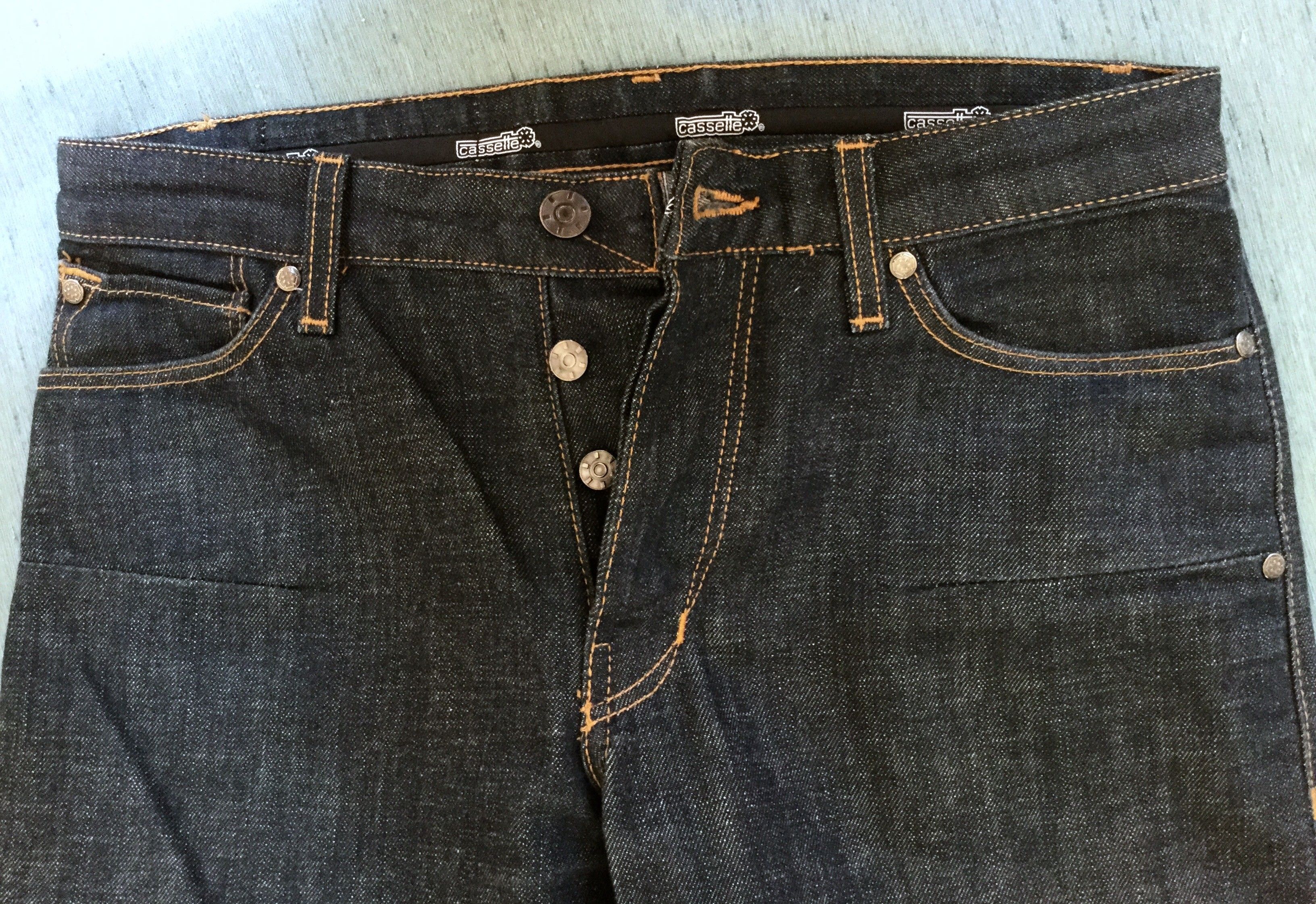 Cassette Deep Indigo Selvedge Denim Jeans 30 x 36 | Grailed