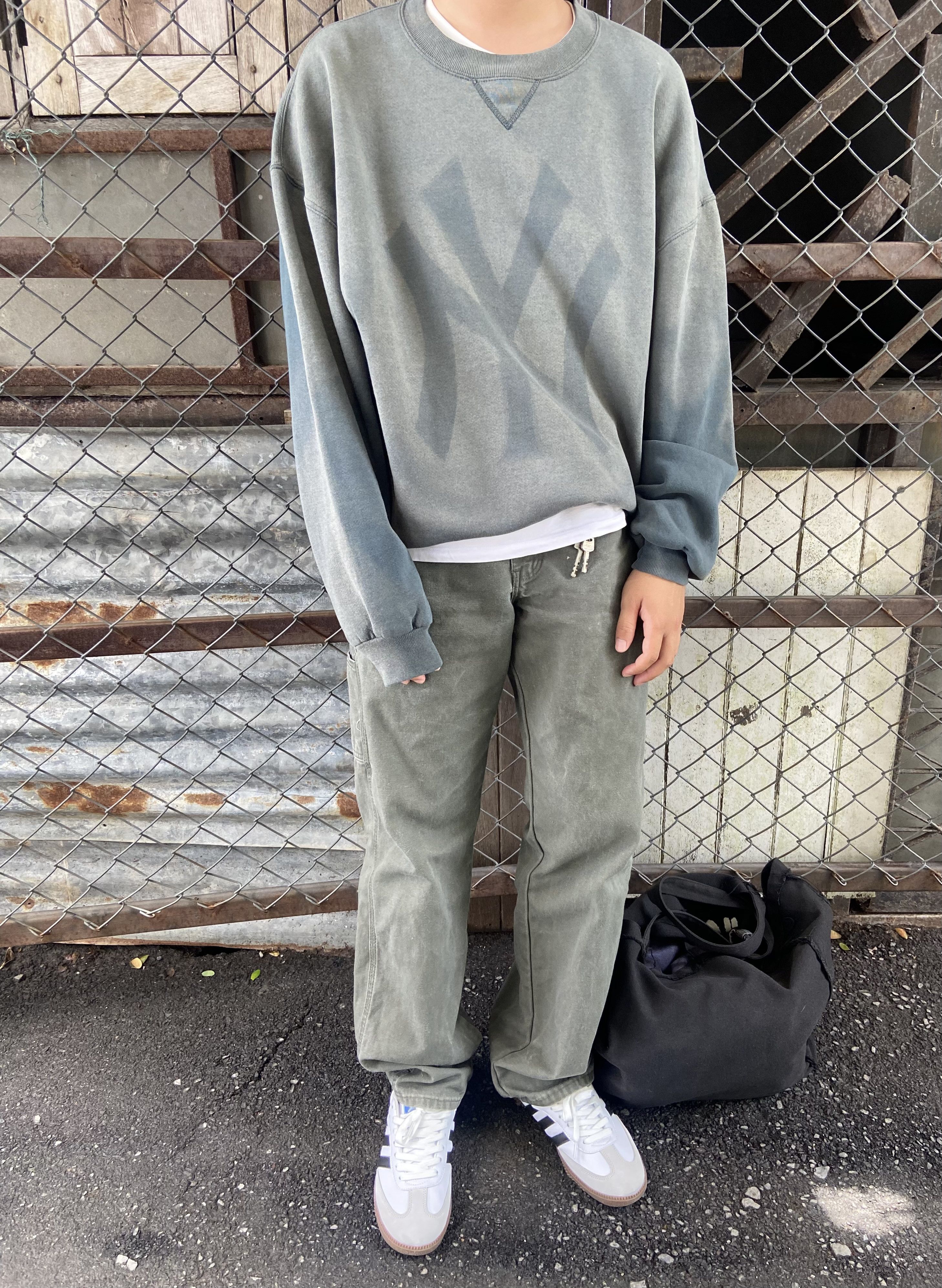 Dickies DICKIES Faded Green Carpenter Pants "32x32" Size US 33 - 4 Thumbnail