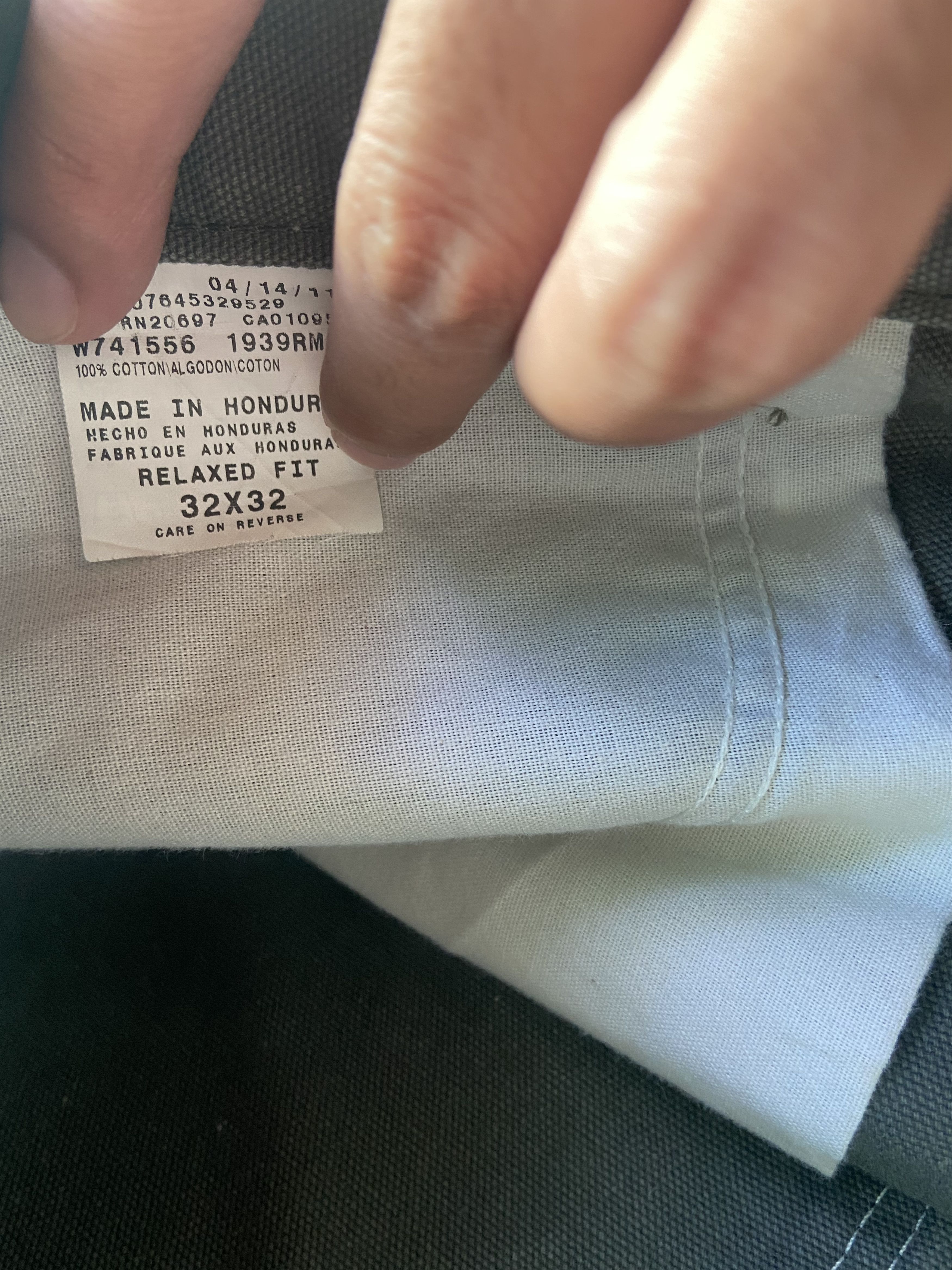 Dickies DICKIES Faded Green Carpenter Pants "32x32" Size US 33 - 16 Thumbnail