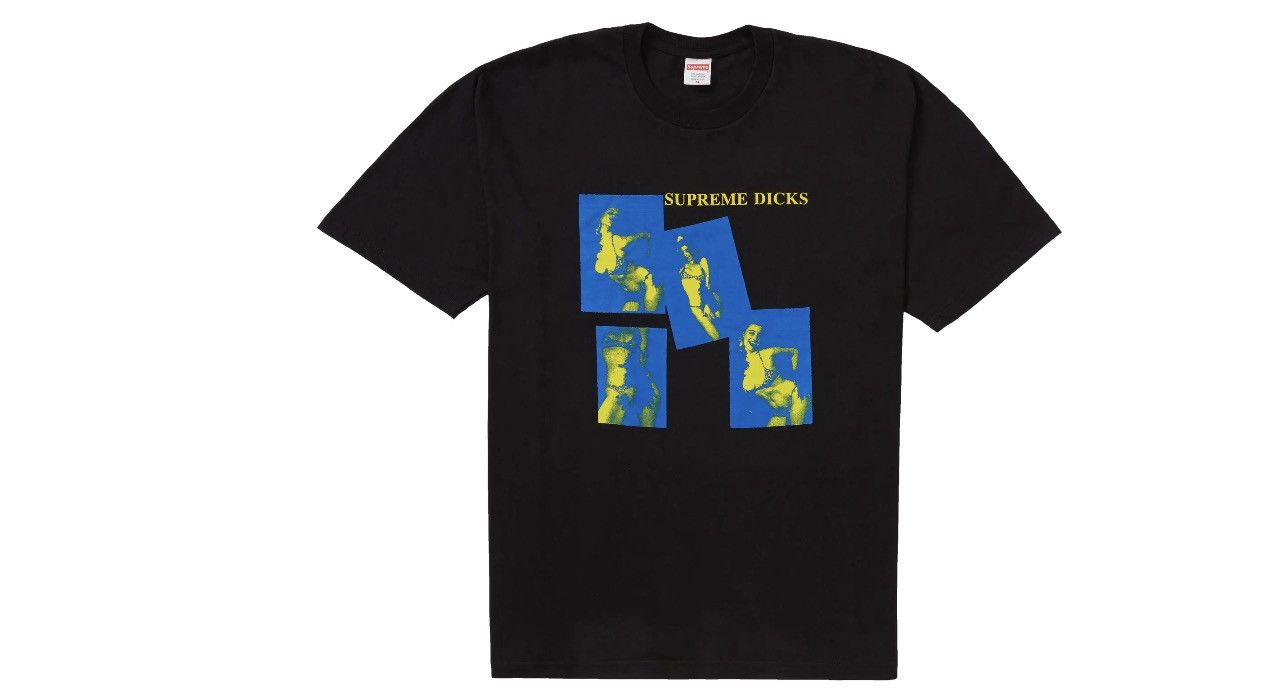 Supreme Supreme Dicks Tee Black Small BRAND NEW Size US S / EU 44-46 / 1 - 1 Thumbnail