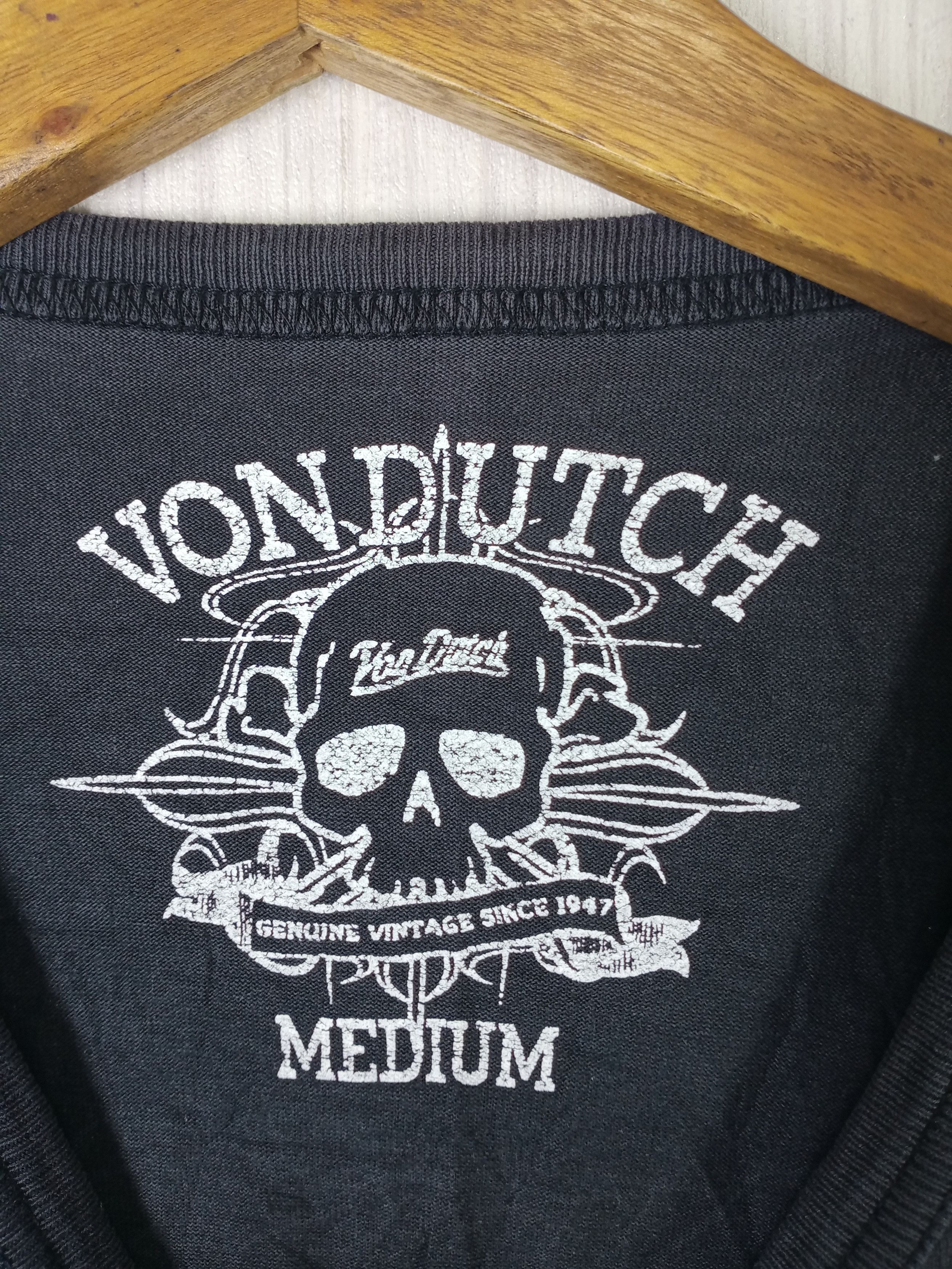Von Dutch Rare Von Dutch Long Sleeve Tshirt Size US S / EU 44-46 / 1 - 5 Thumbnail