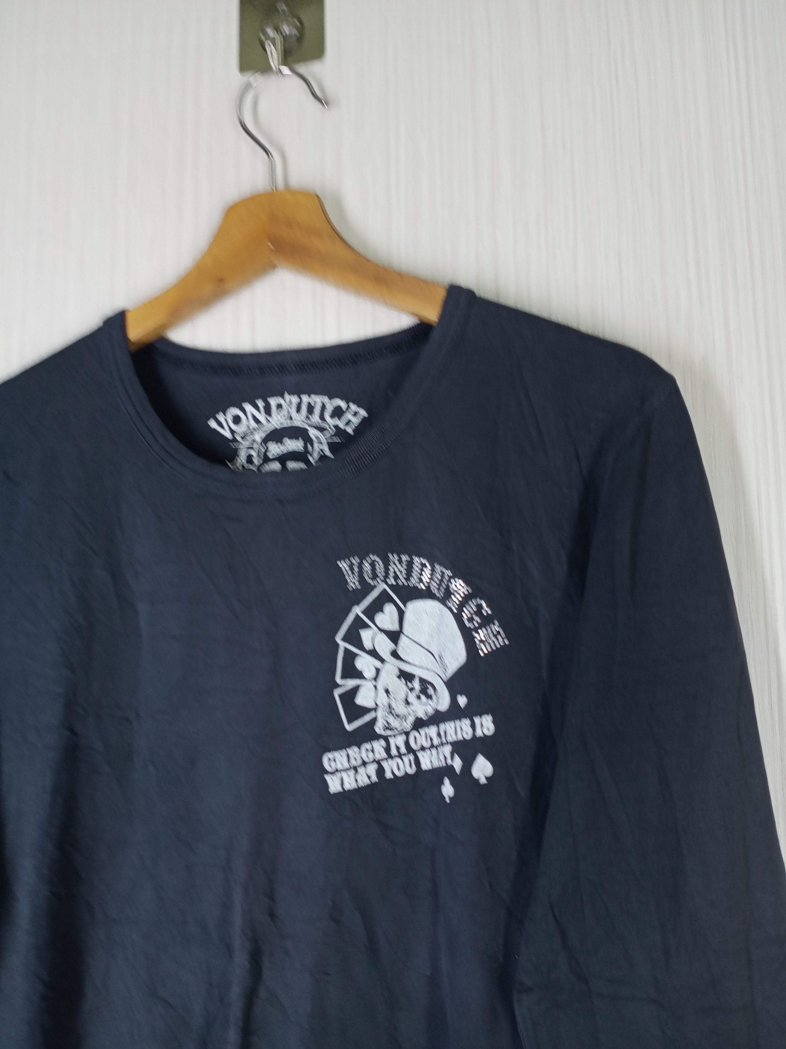Von Dutch Rare Von Dutch Long Sleeve Tshirt Size US S / EU 44-46 / 1 - 3 Thumbnail